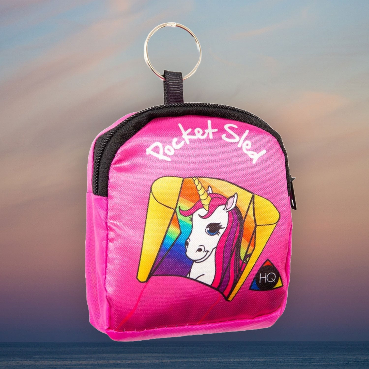 HQ Pocket Sled Kinderdrachen – Stabloser Taschendrachen für Kinder ab 5 Jahren | Leicht zu fliegen & sofort startklar