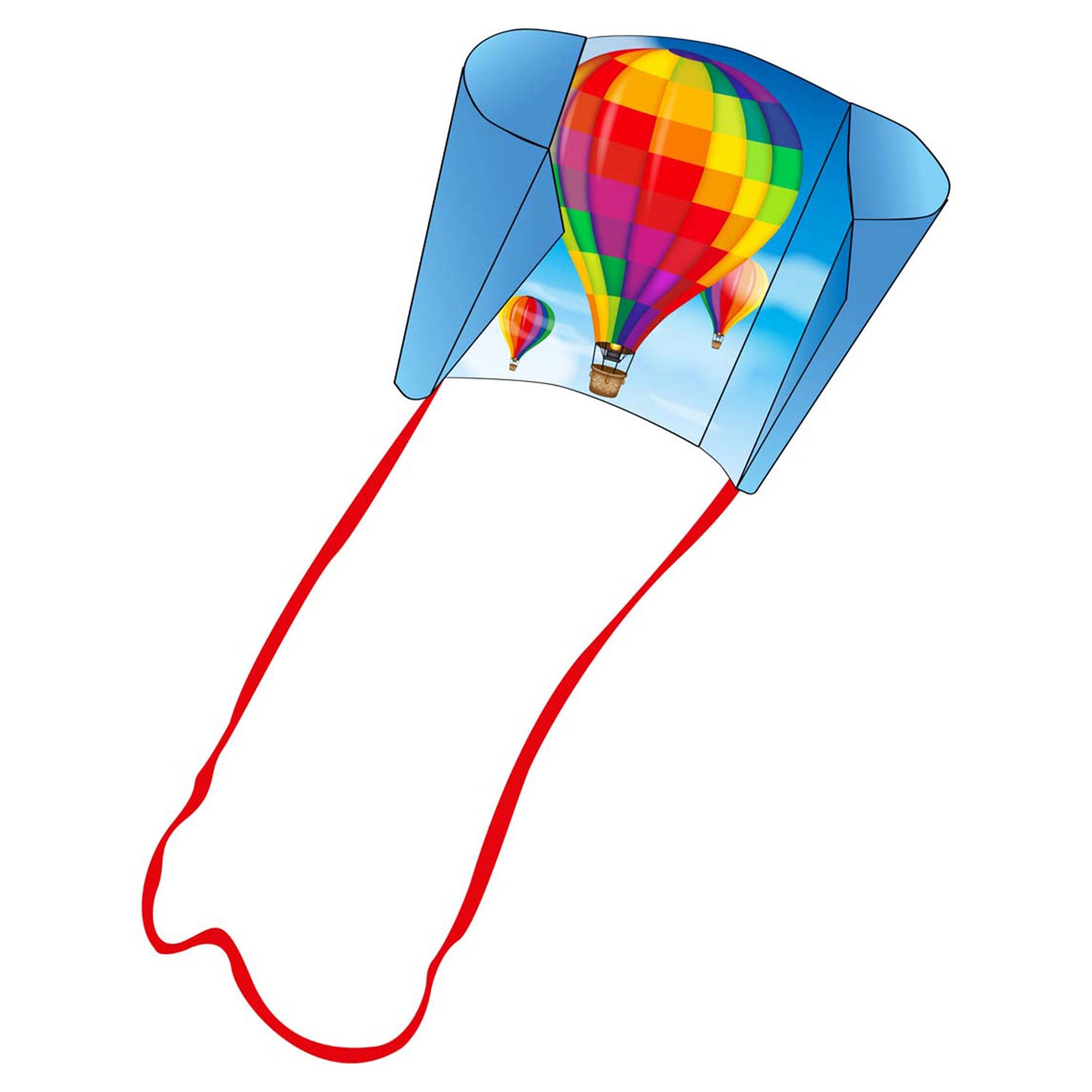 HQ Pocket Sled Kinderdrachen – Stabloser Taschendrachen für Kinder ab 5 Jahren | Leicht zu fliegen & sofort startklar