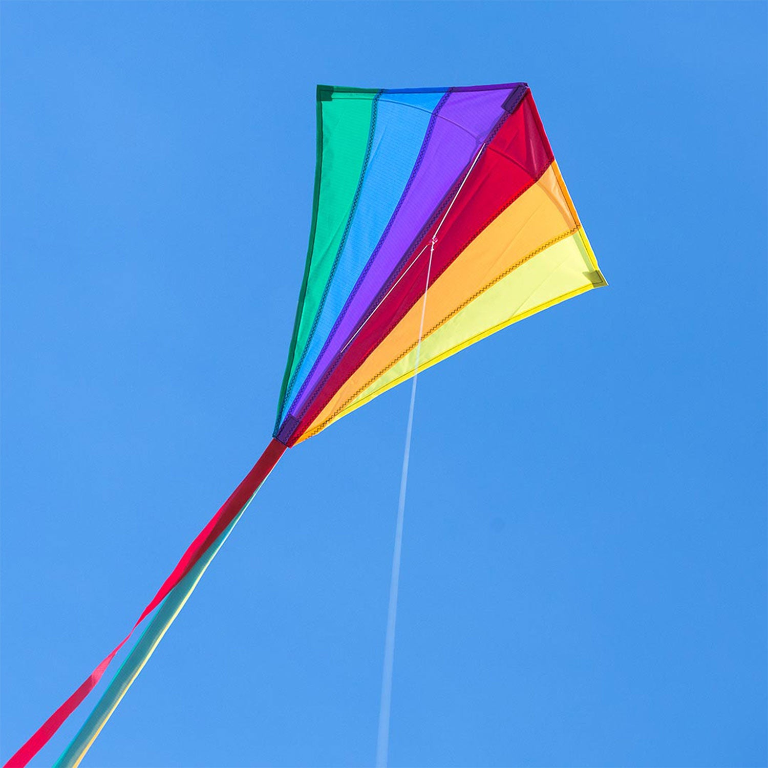 Kinderdrachen HQ Eddy Ecoline | Kinderdrache 70 cm flugfertig montiert | Flug Drachen für Kinder