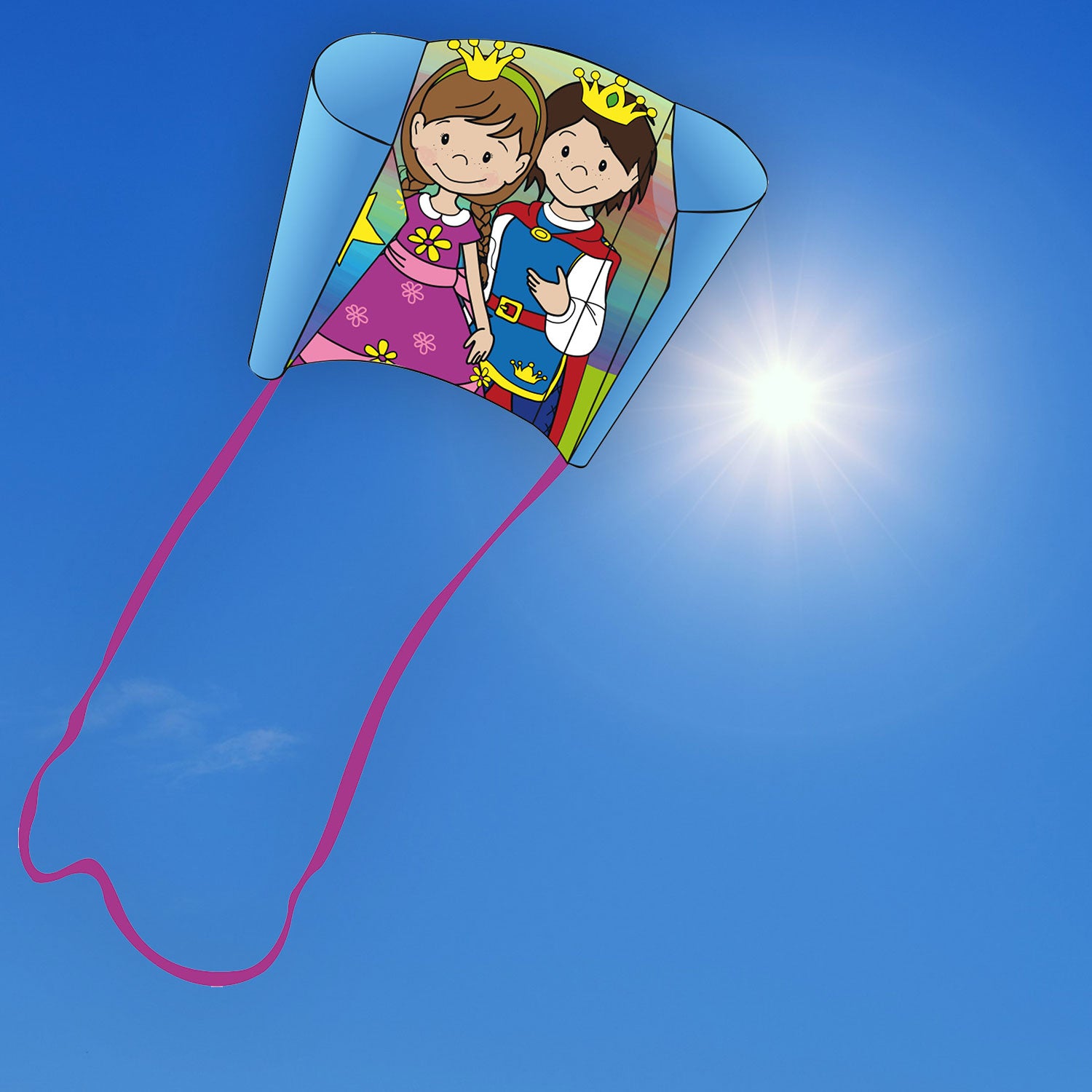 HQ Pocket Sled Kinderdrachen – Stabloser Taschendrachen für Kinder ab 5 Jahren | Leicht zu fliegen & sofort startklar