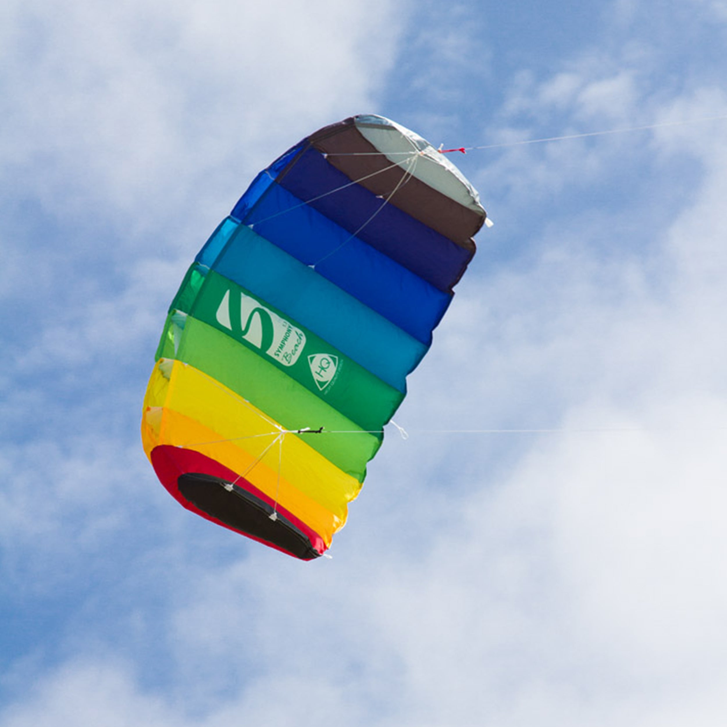 HQ Lenkmatte HQ Symphony Beach III 1.3 Rainbow Ready to Fly Lenkmatte 2 Leiner Kite Matte