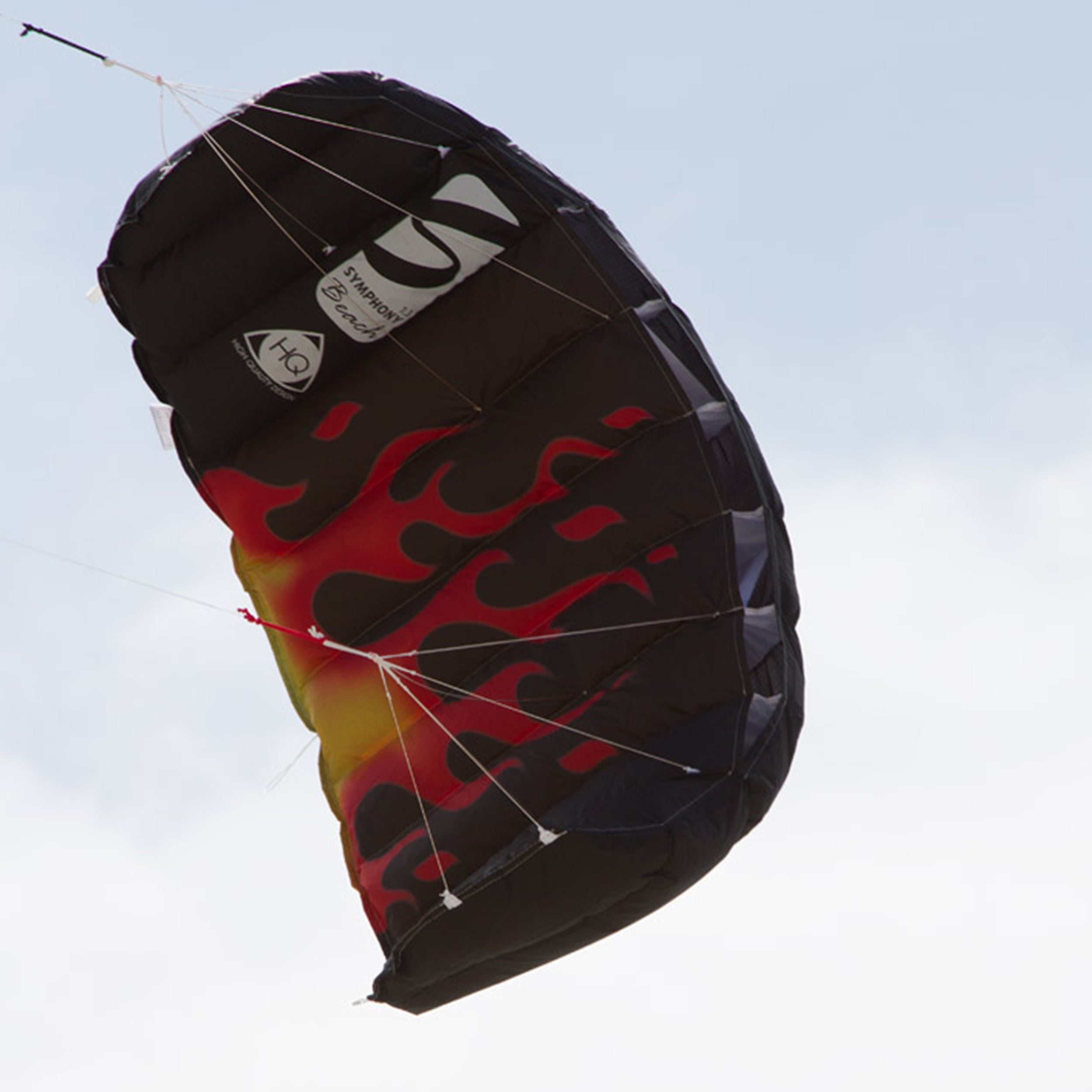 HQ Lenkmatte HQ Symphony Beach III 1.3 Flame Ready to Fly Lenkmatte 2 Leiner Kite Matte