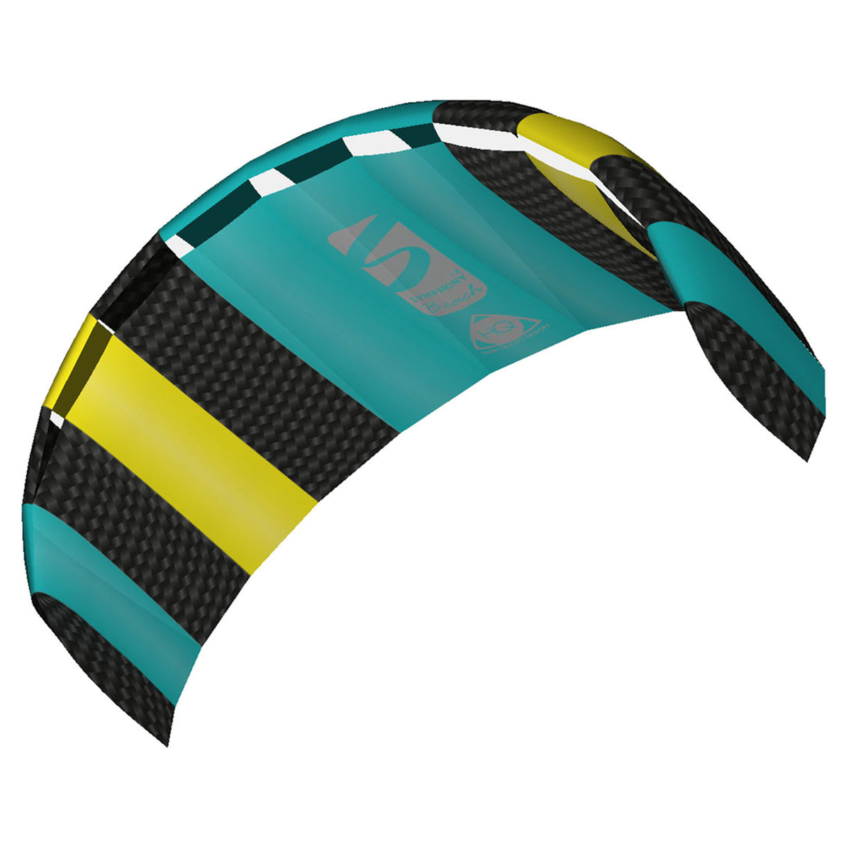 HQ Lenkmatte HQ Symphony Beach III 1.8 Aqua Ready to Fly Lenkmatte 2 Leiner Kite Matte