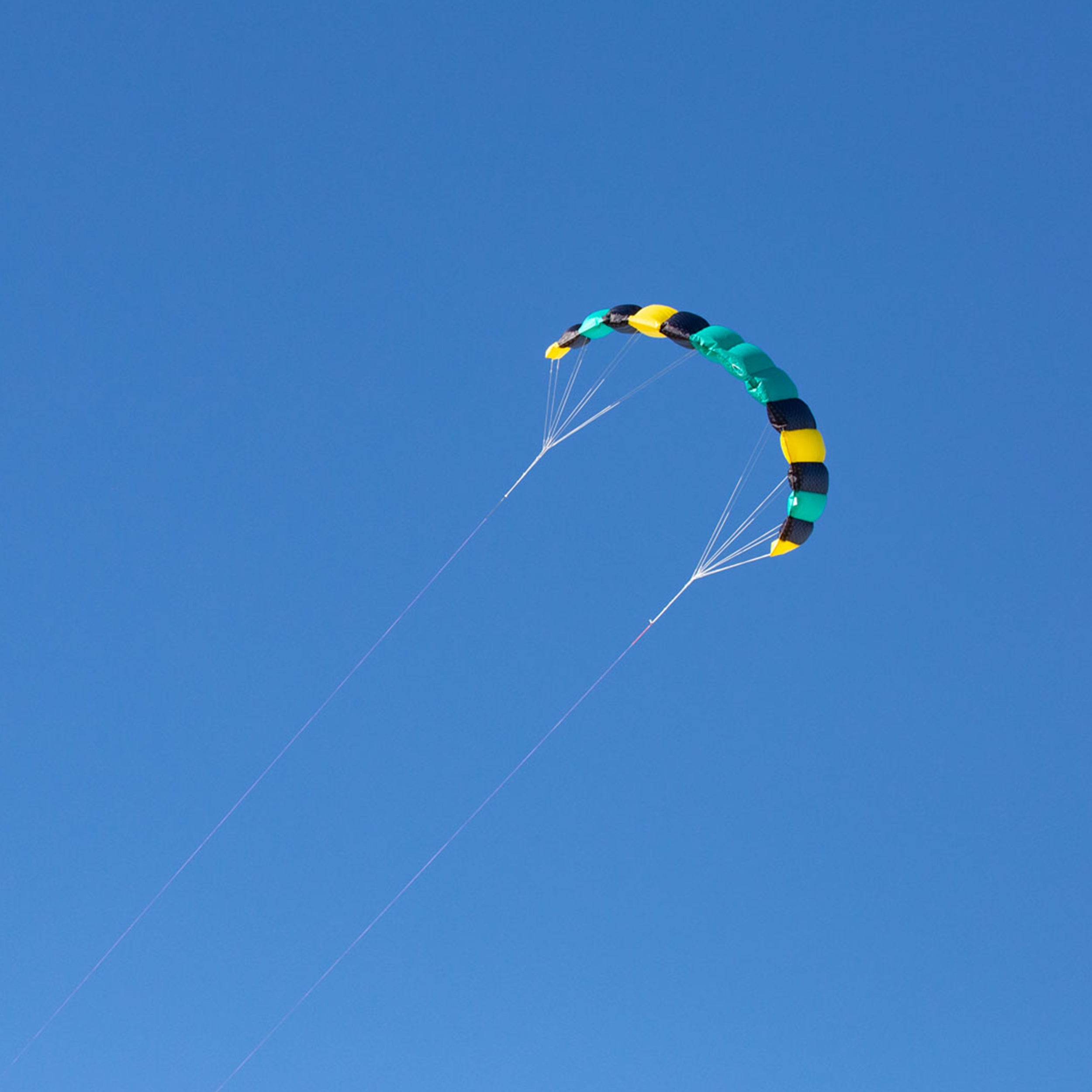 HQ Lenkmatte HQ Symphony Beach III 2.2 Aqua Ready to Fly Lenkmatte 2 Leiner Kite Matte