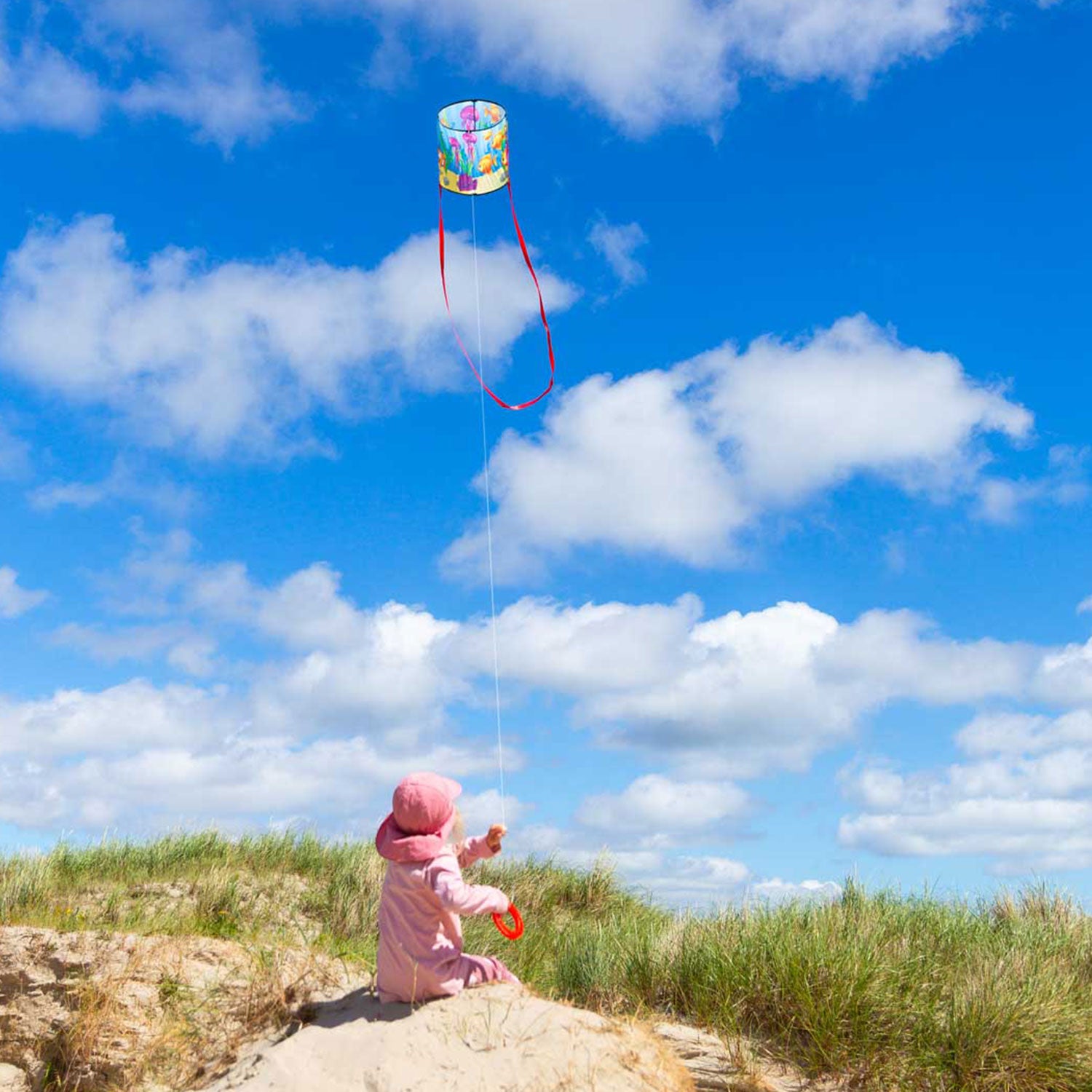 HQ Kinderdachen Einleiner HQ Cylinder Kite Aquarium 38 cm