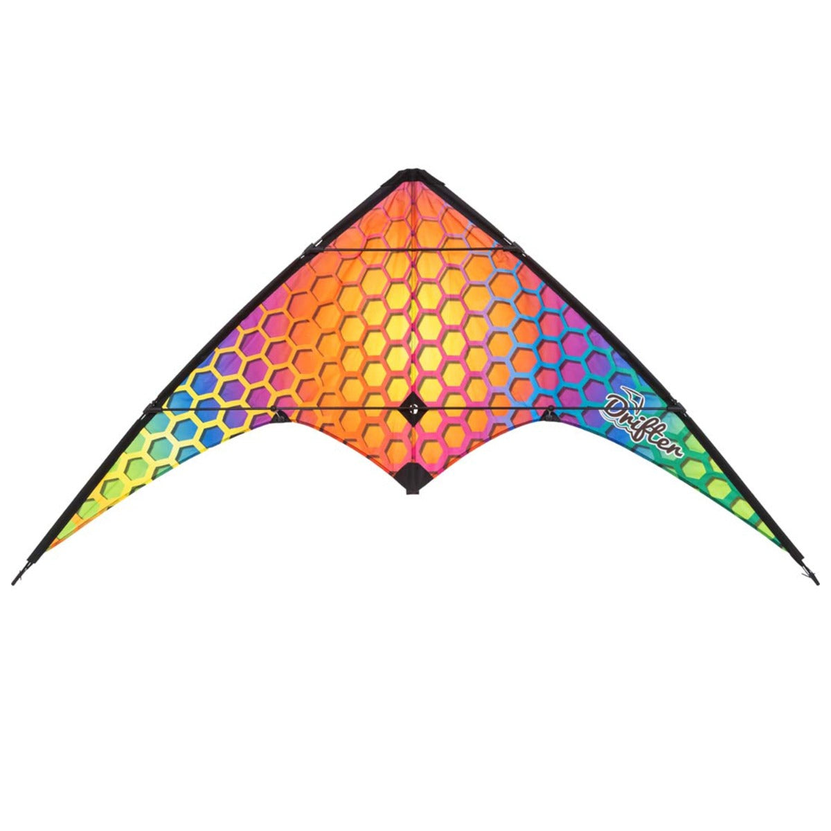 HQ Kinderdrachen Lenkdrachen Drachen HQ Drifter Rainbow Mesh 160 cm Flugdrache