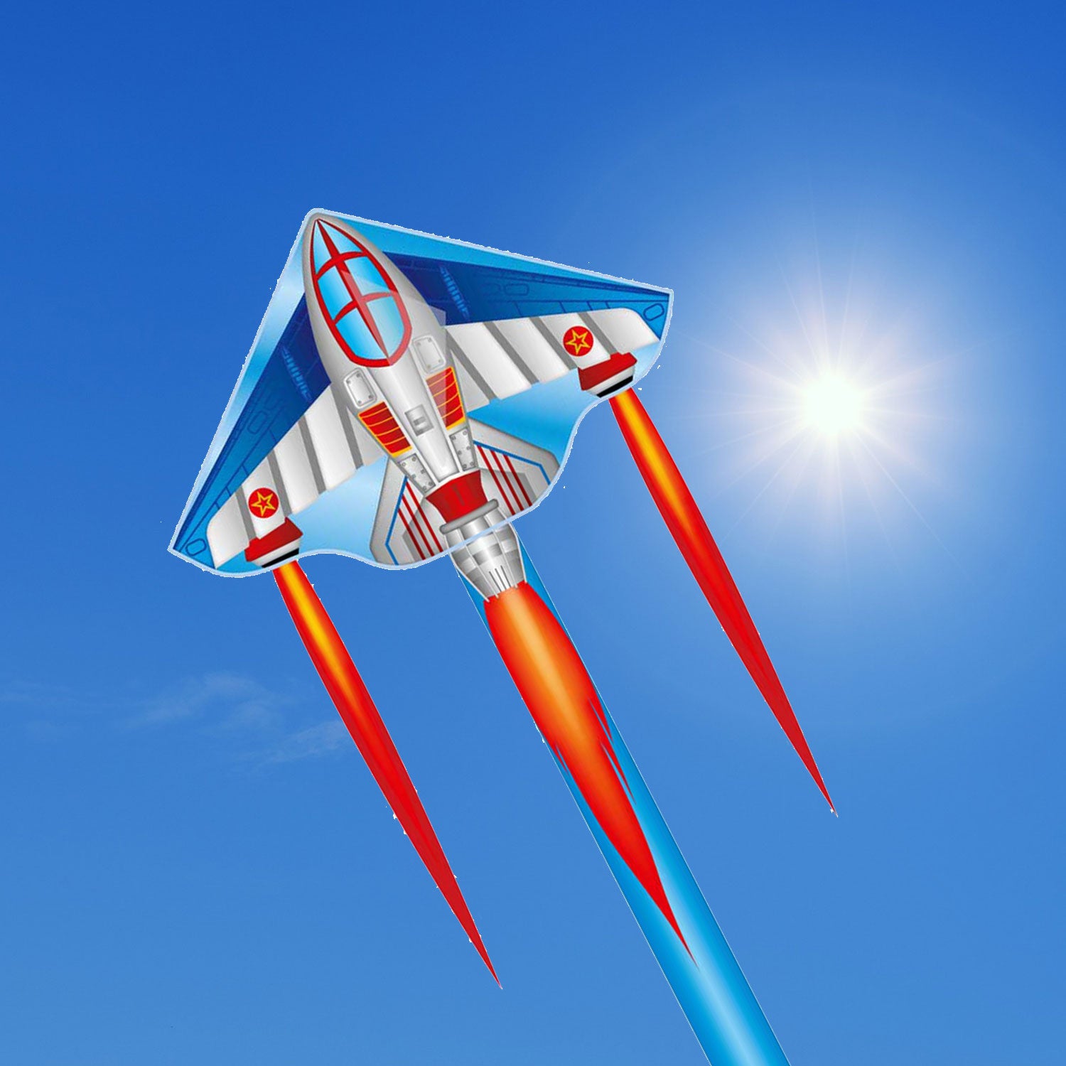 HQ Kinderdrachen Einleiner HQ Simple Flyer Jet Plane 120 cm