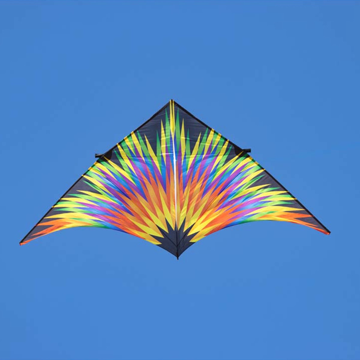 HQ Kinderdrachen Einleiner Drachen HQ Delta Fireworks 4 m Flugdrache