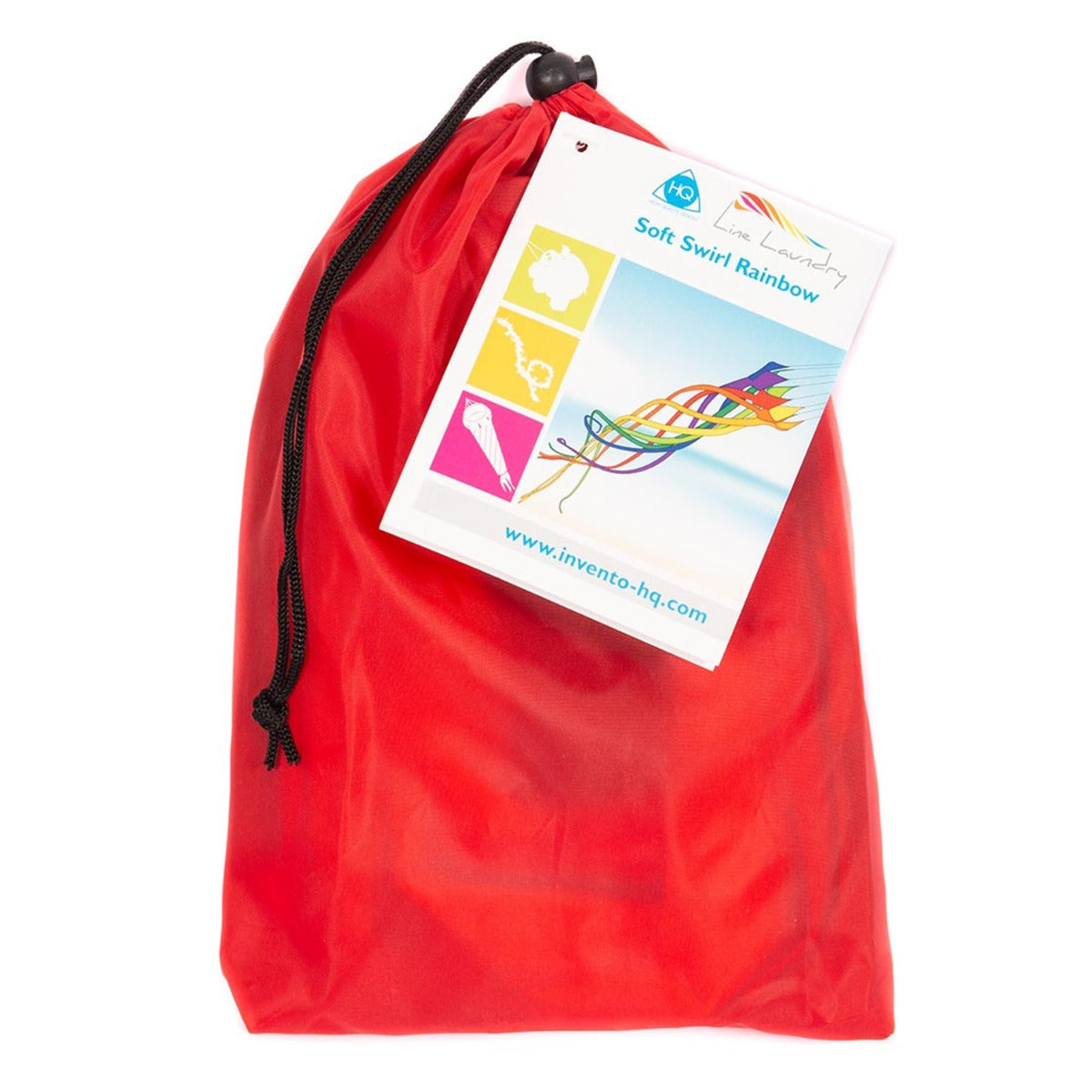 HQ Drachenschwanz HQ Soft Swirl Rainbow 6 m Leinenschmuck Drachenzubehör