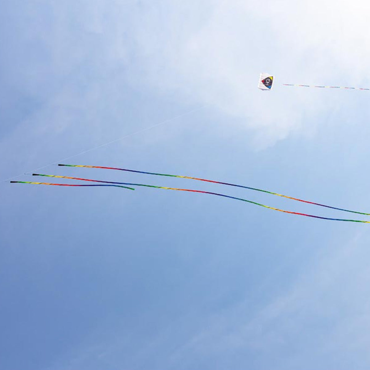 HQ Drachenschwanz HQ Tube Tail Rainbow Spiral 6 m Leinenschmuck Drachenzubehör