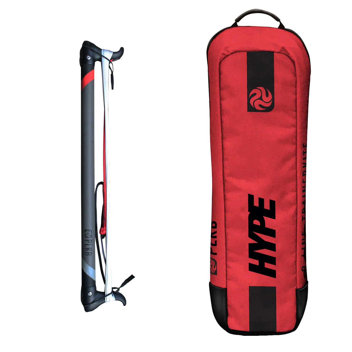 PLKB Hype TR Trainer Kite | Lenkmatte 2 Leiner mit Bar Lenkdrachen Matte R2F Powerkite | von Peter Lynn Kites