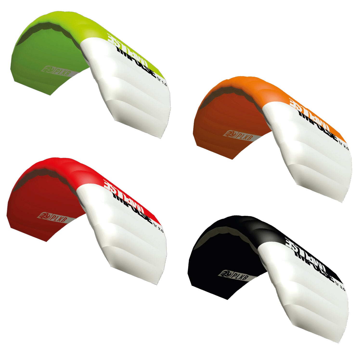 PLKB Impulse TR Trainer Kite | Lenkmatte 3 Leiner mit Bar und Kite Killer Lenkdrachen Matte R2F Powerkite | von Peter Lynn Kites