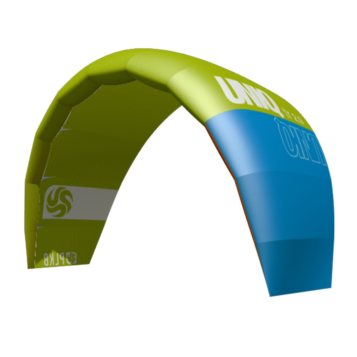 PLKB Uniq TR Trainer Kite | Lenkmatte 2 Leiner mit Bar und Single Skin Lenkdrachen Matte R2F | von Peter Lynn Kites