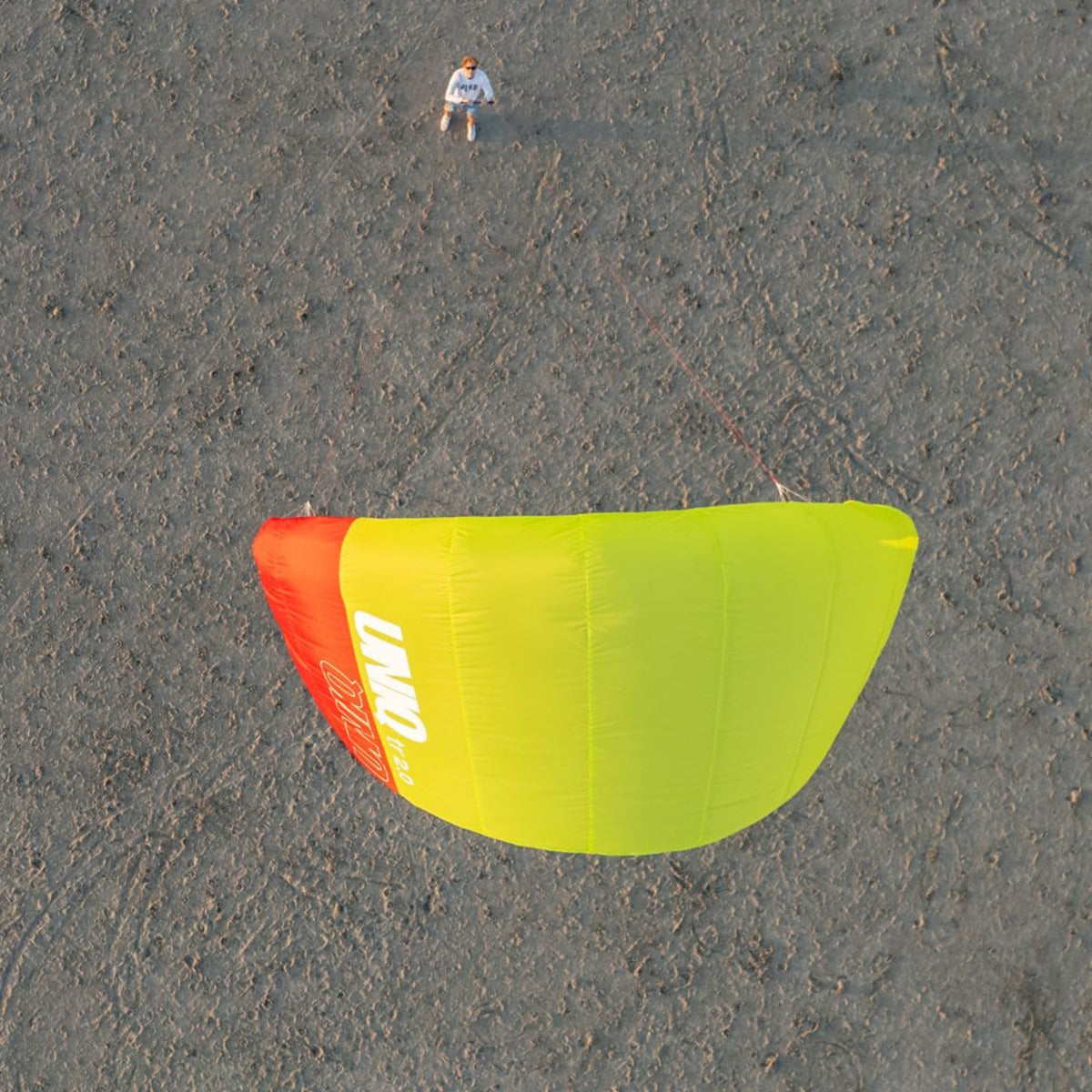 PLKB Uniq TR Trainer Kite | Lenkmatte 2 Leiner mit Bar und Single Skin Lenkdrachen Matte R2F | von Peter Lynn Kites
