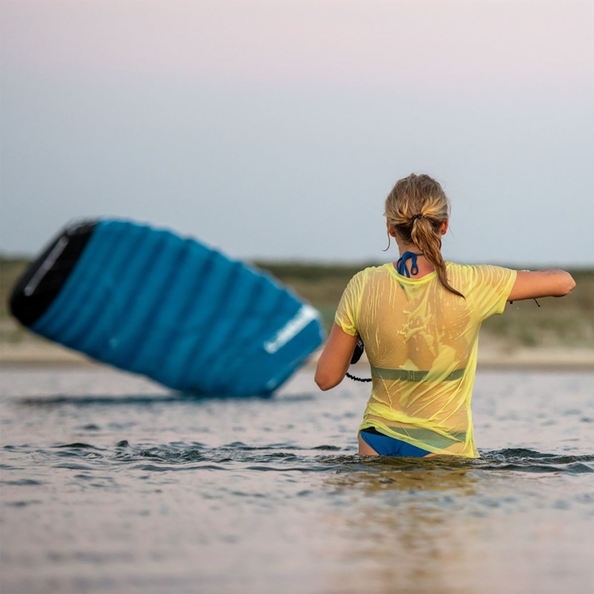 PLKB Skim TR Trainer Kite | Lenkmatte 3 Leiner mit Bar und Kite Killer Lenkdrachen Matte R2F Powerkite | von Peter Lynn Kites