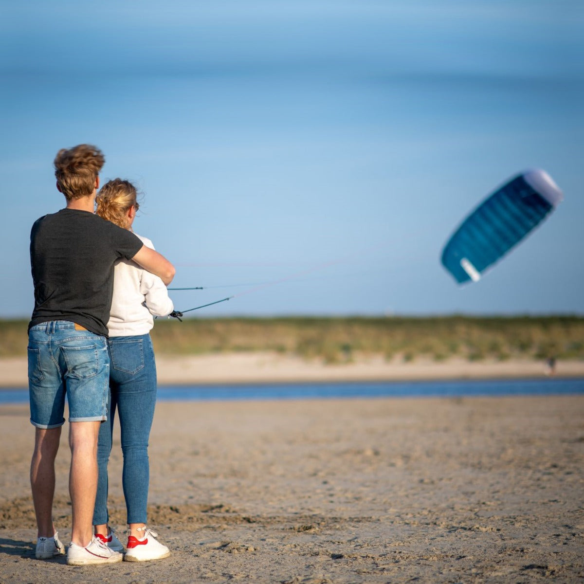 PLKB Skim TR Trainer Kite | Lenkmatte 3 Leiner mit Bar und Kite Killer Lenkdrachen Matte R2F Powerkite | von Peter Lynn Kites