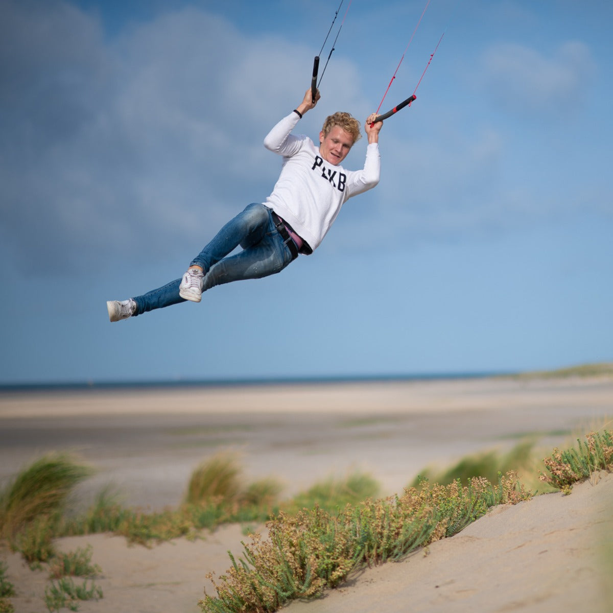 PLKB Twister Lenkmatte 4 Leiner | 4 Leinen Lenkdrachen mit Handles und Kite Killer Powerkite flugfertig | verschiedene Größen