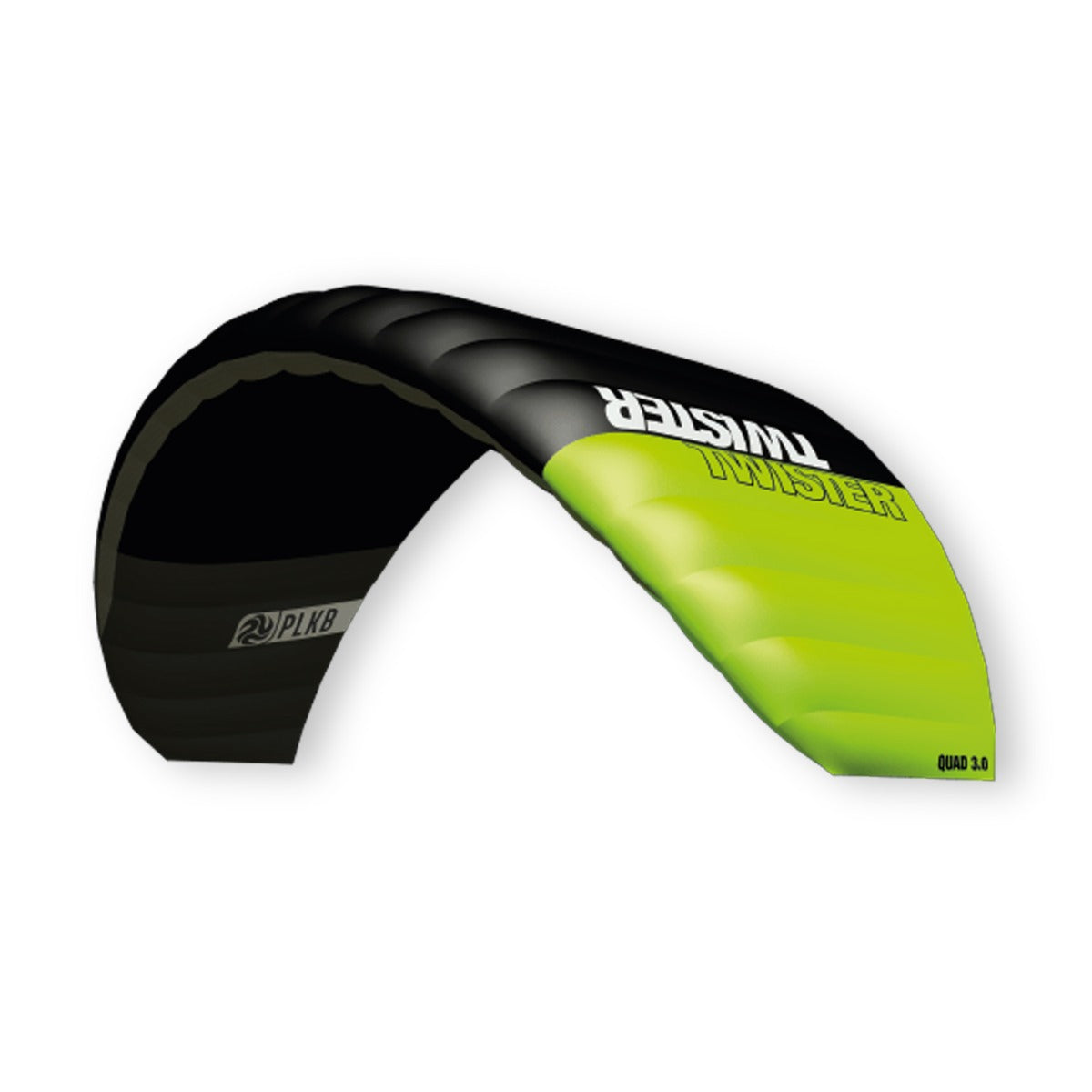 PLKB Twister Lenkmatte 4 Leiner | 4 Leinen Lenkdrachen mit Controlbar und Kite Killer Powerkite flugfertig | verschiedene Größen