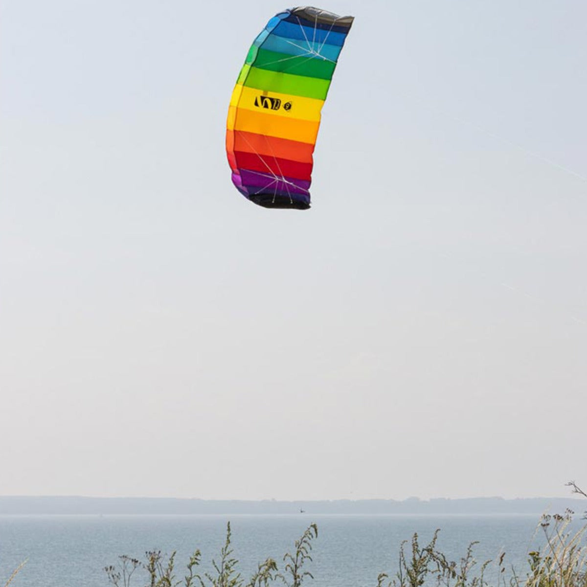 HQ Lenkmatte HQ Symphony Beach III 1.8 Sport Rainbow Controlbar Allround Lenkdrachen Kite