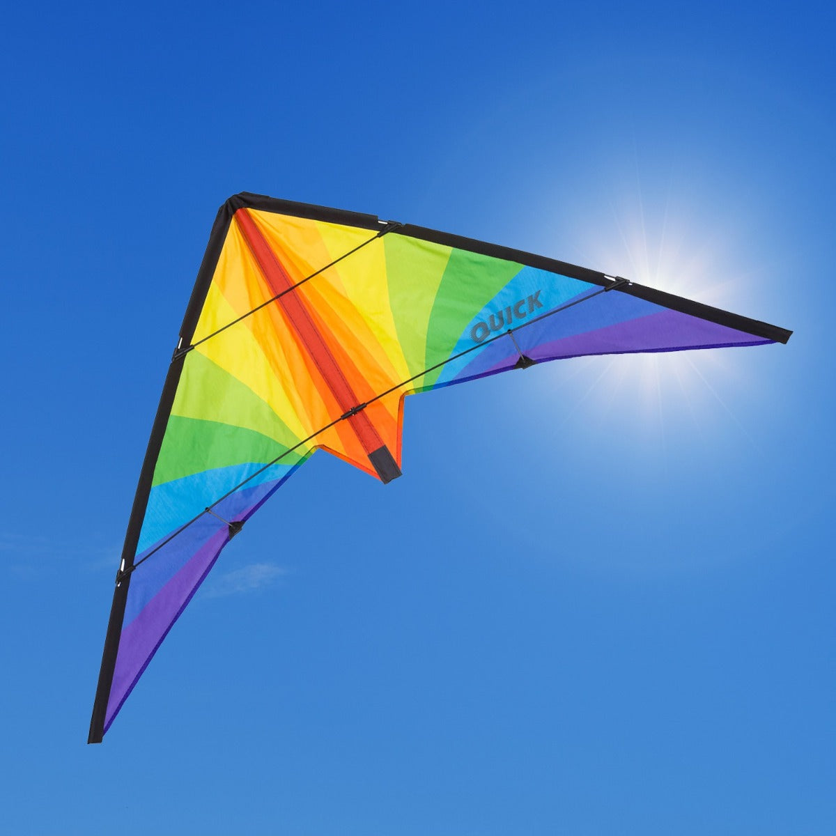 HQ Kinderdrachen Lenkdrachen Drachen HQ Quick Rainbow 115 cm Flugdrachen