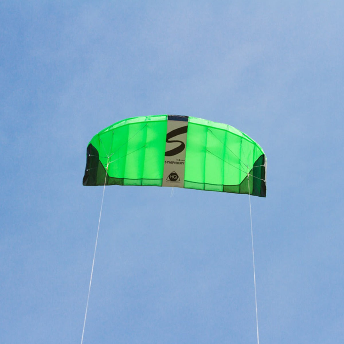 HQ Lenkmatte HQ Symphony Pro 1.8 Neon Green Allround Lenkmatte 2 Leiner Kite Matte