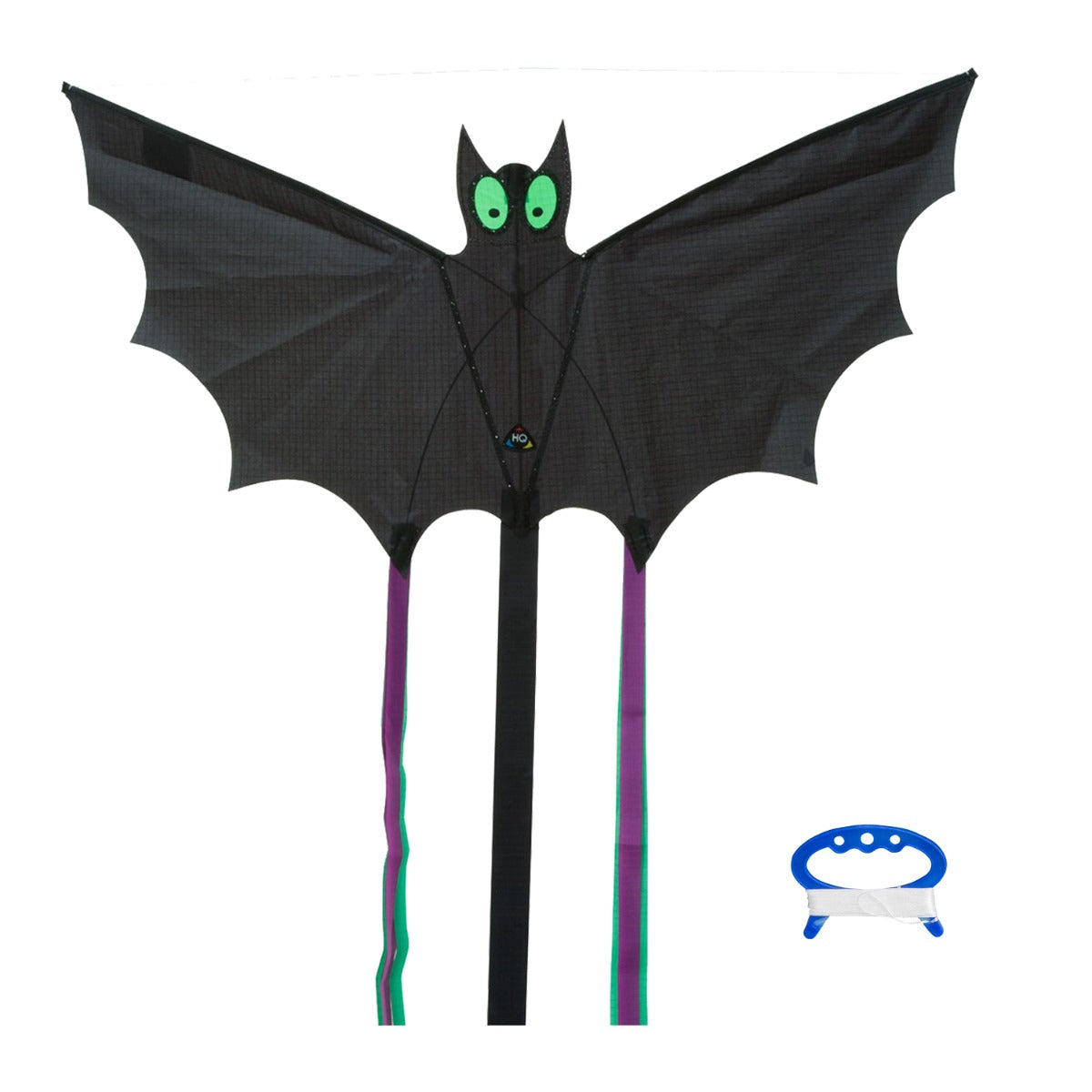 HQ Kinderdrachen Einleiner Drachen HQ Bat Black S Fledermaus 60 cm Flugdrache