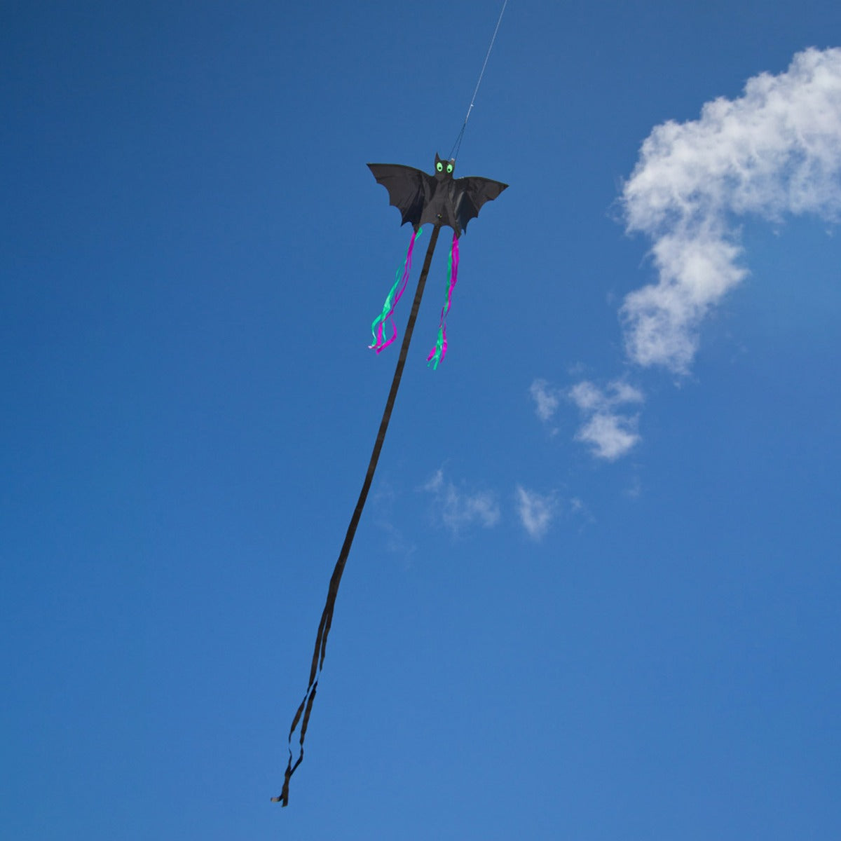 HQ Kinderdrachen Einleiner Drachen HQ Bat Black S Fledermaus 60 cm Flugdrache