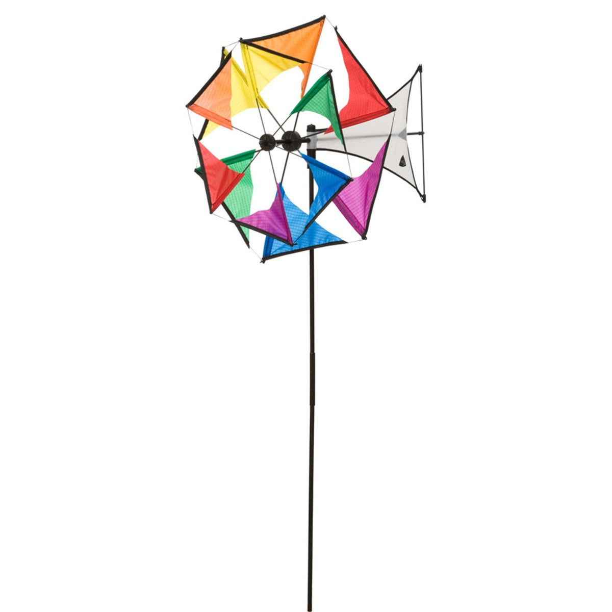 HQ Windspiel HQ Mini Duett Rainbow Gartendeko Windrad Windfahne