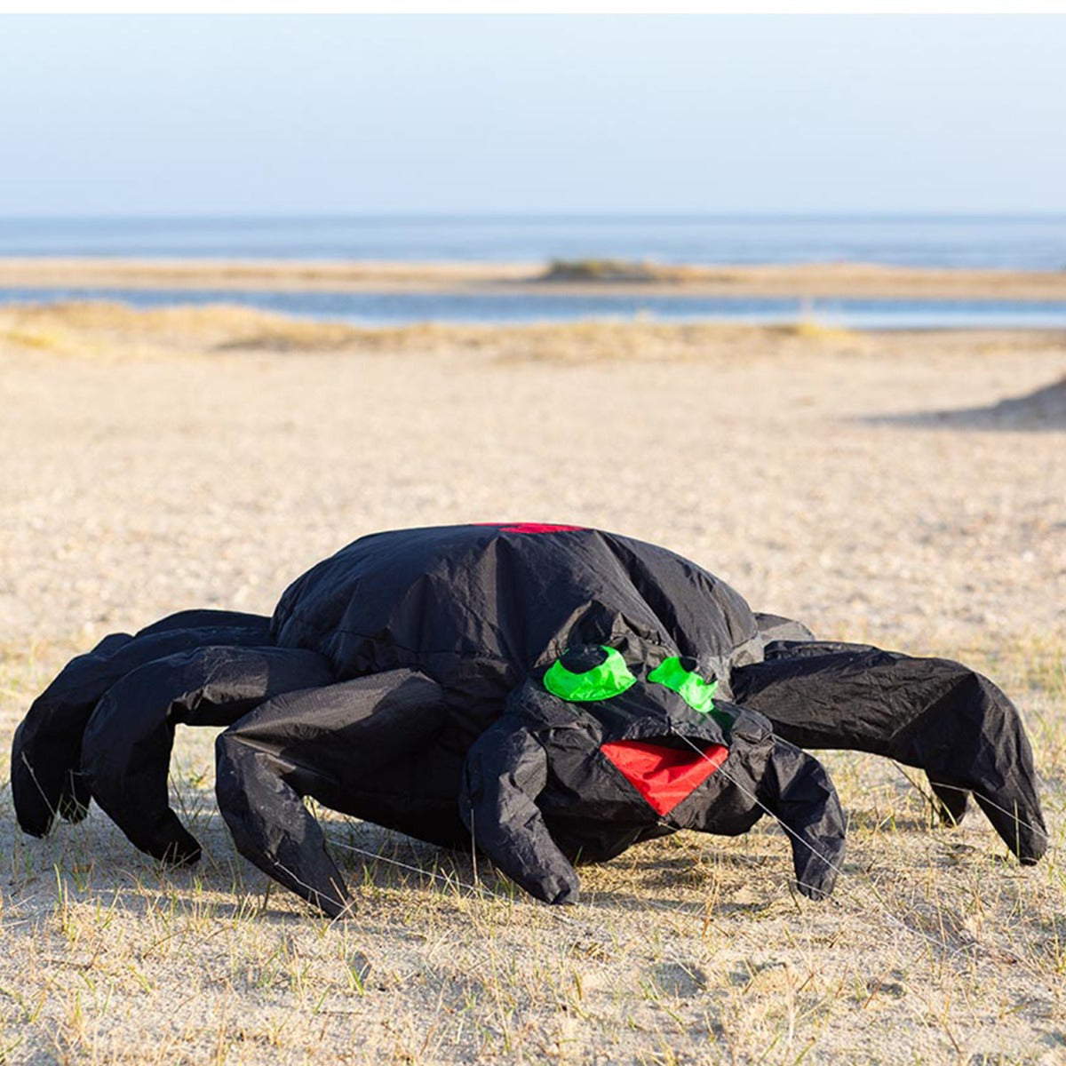 HQ Bodenwindspiel HQ Bouncing Buddy Spider bunte Windspiele für den Garten oder Strand