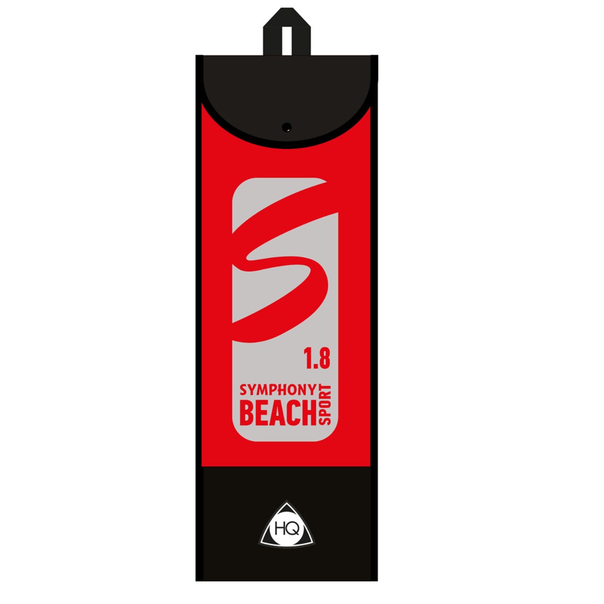 HQ Lenkmatte HQ Symphony Beach III 1.8 Sport PLUS Rainbow Controlbar und Lenkschlaufen Allround Lenkdrachen Kite