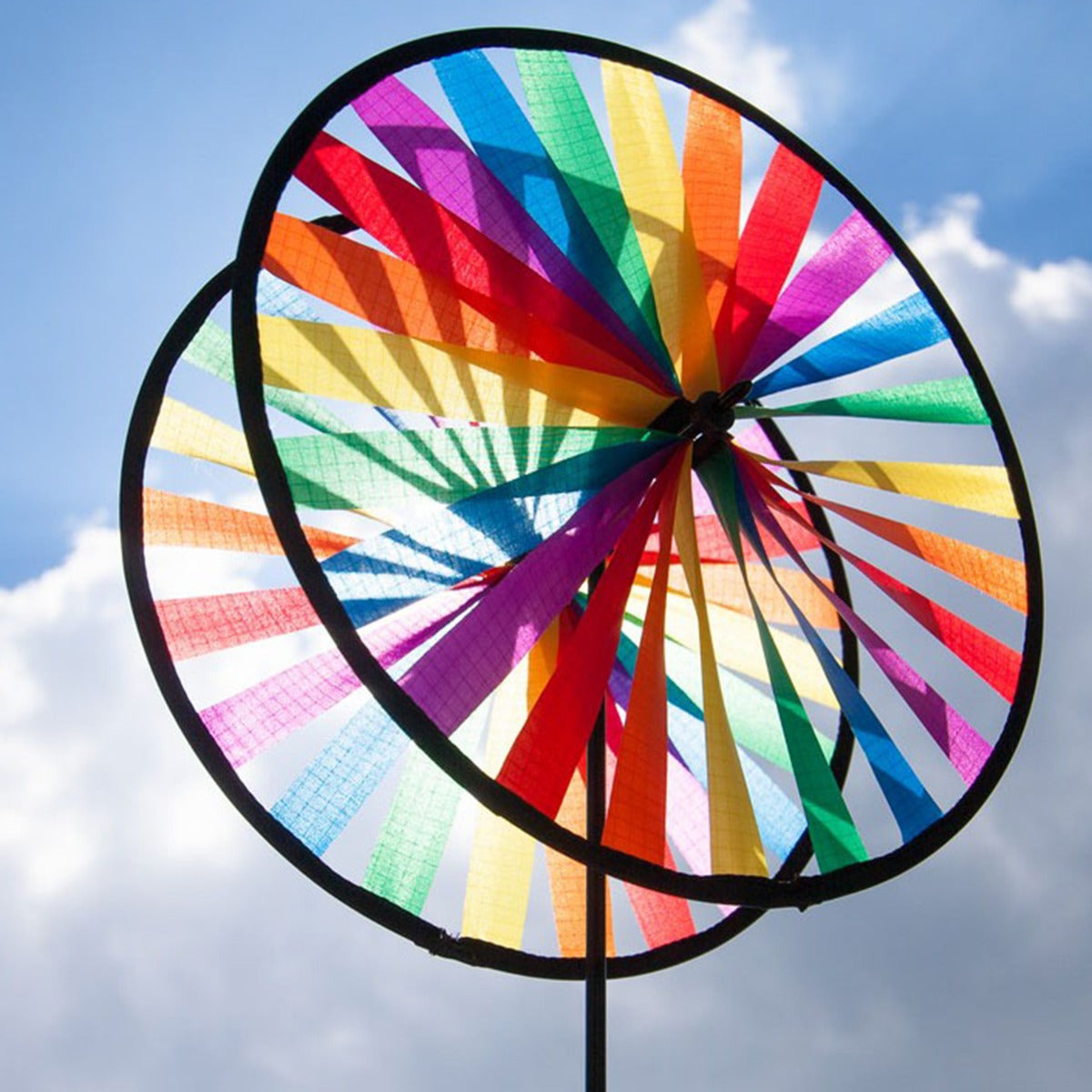 HQ Windspiel HQ Magic Wheel Duett 28 cm Garten Dekoration Windrad