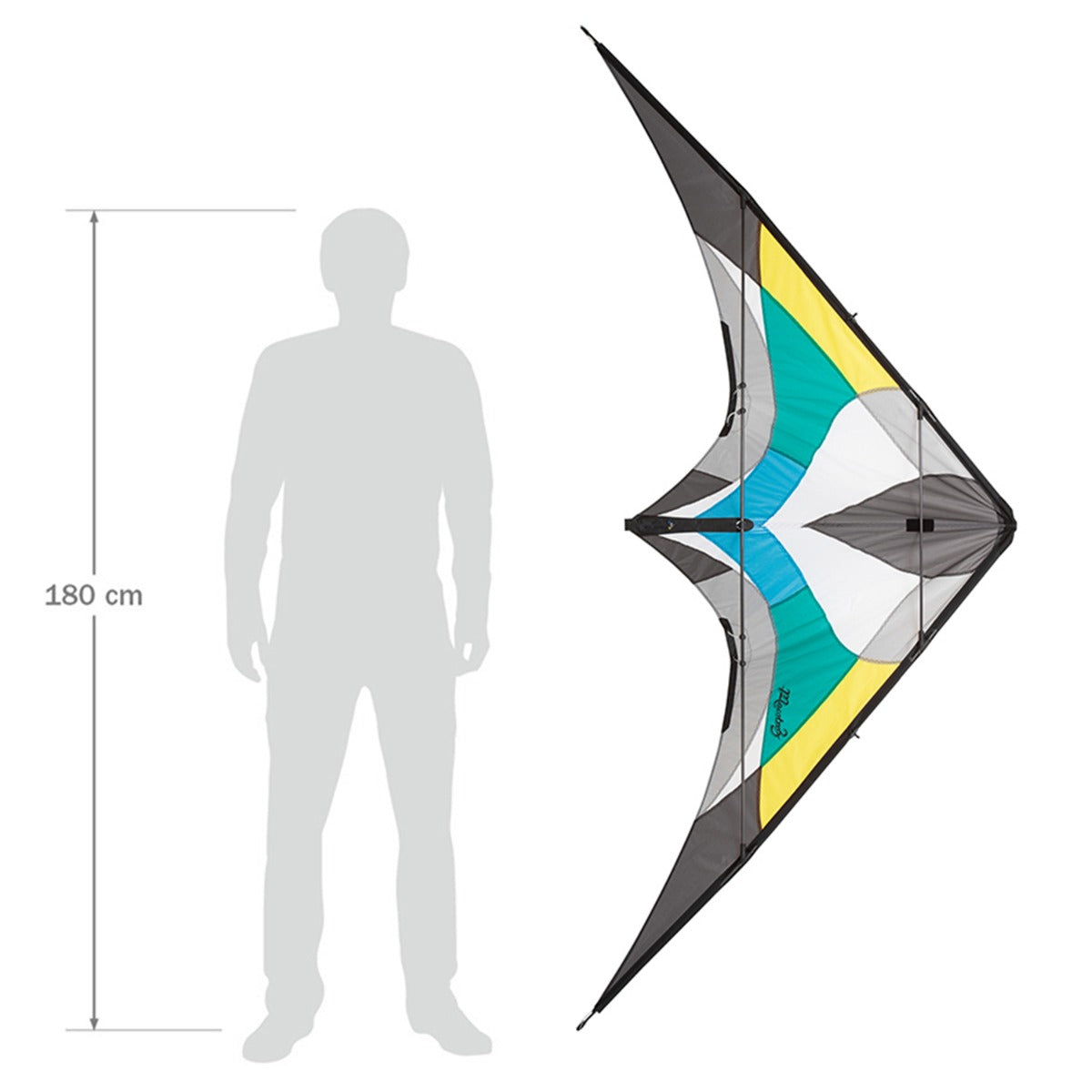 HQ Lenkdrachen HQ Maestro III Aqua Allround Drachen