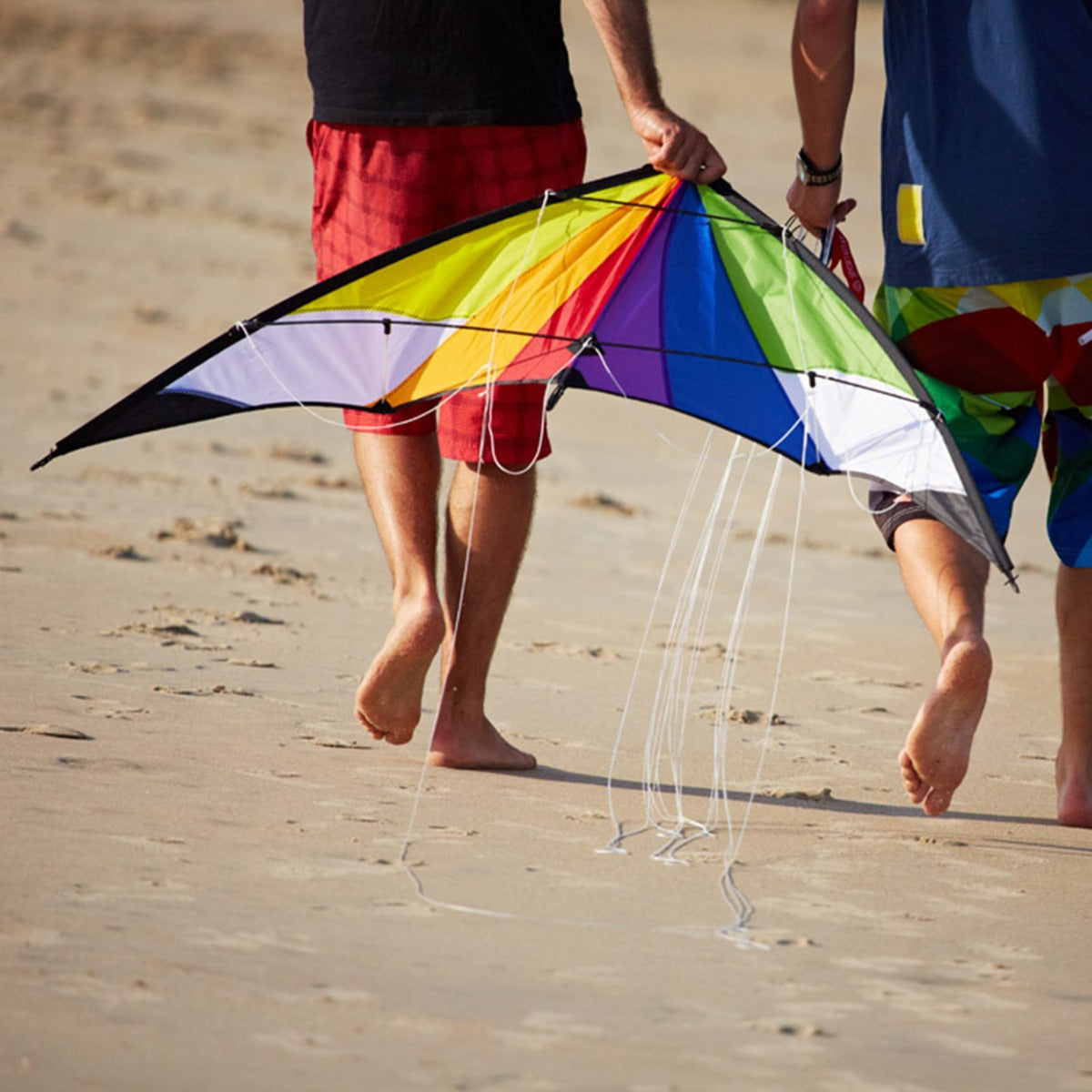 HQ Kinderdrachen Zweileiner Lenkdrachen Beginner HQ Orion Rainbow 140 cm Flugdrache