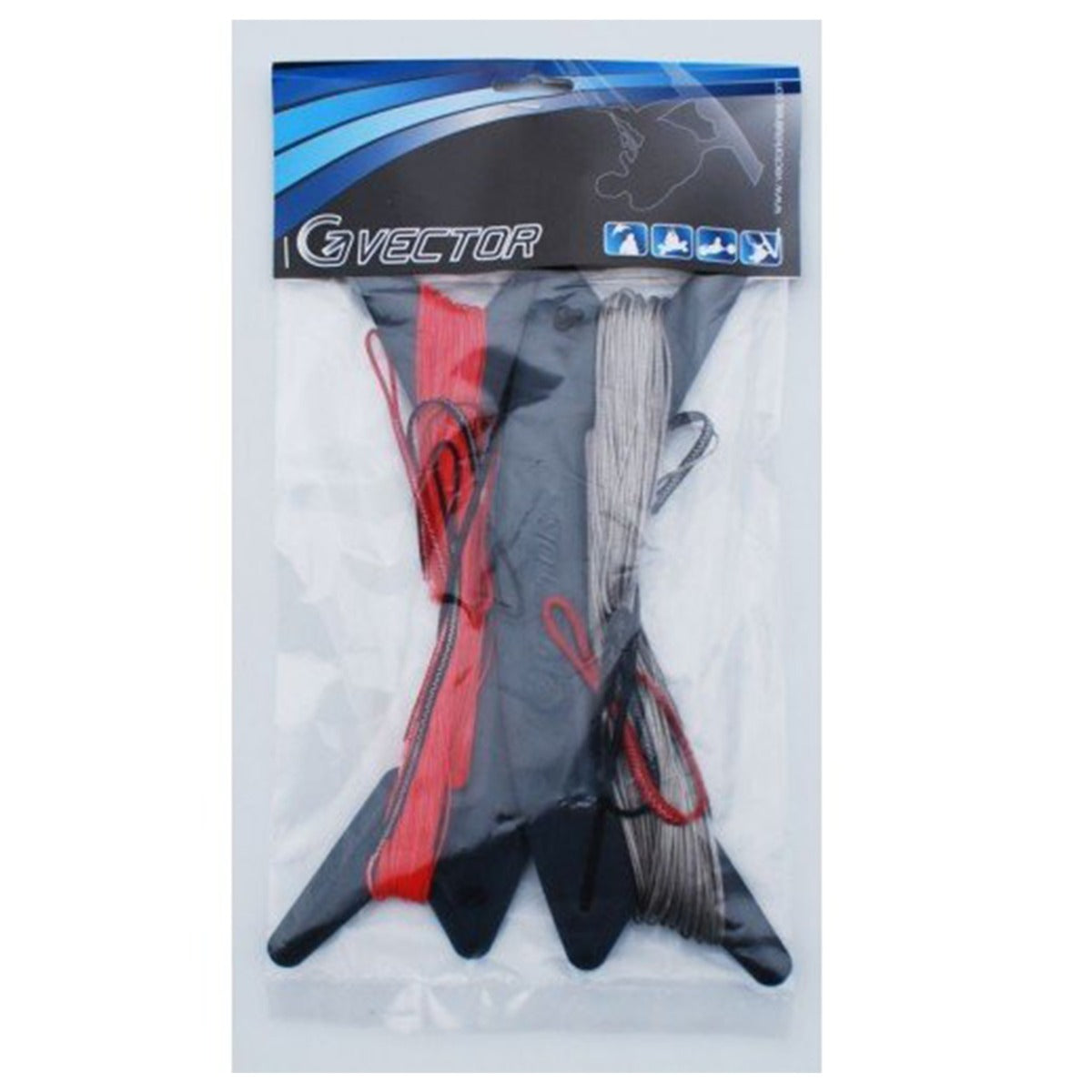 Vector Quad Pro Drachenschnur Dyneema Drachenleine 170/75 Kp 4 x 25 m für Vierleiner Drachen