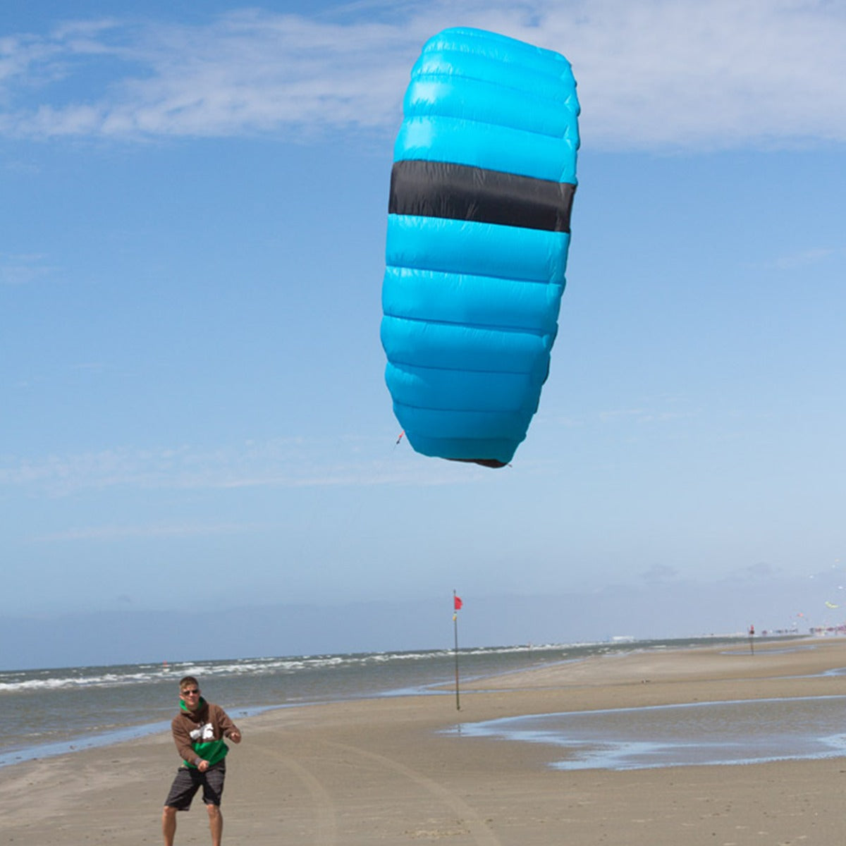 HQ Lenkmatte HQ Symphony Pro 2.5 Neon Blue Allround Lenkmatte 2 Leiner Kite Matte