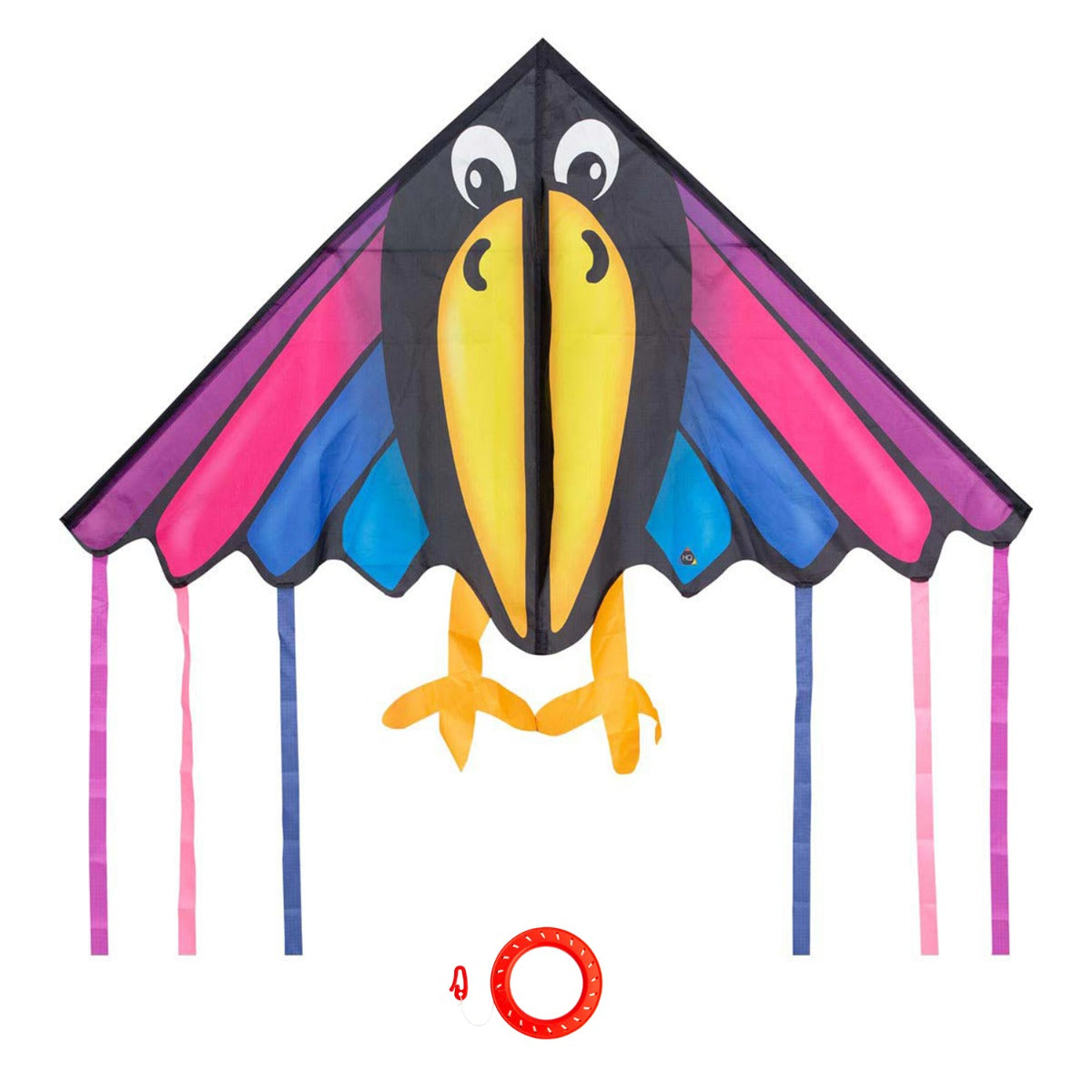 HQ Kinderdrachen Einleiner Drachen HQ Delta Charly 140 cm Flugdrachen