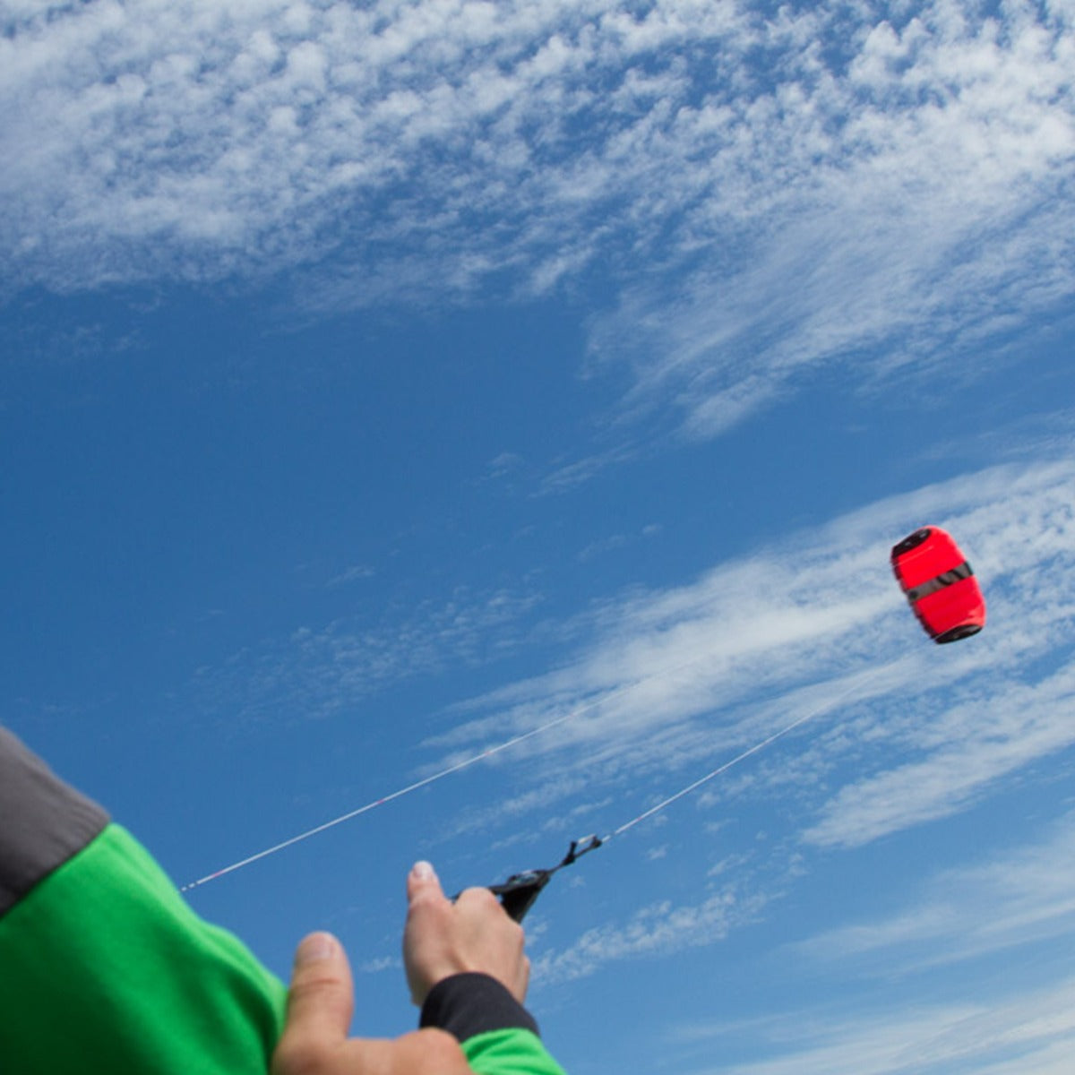 HQ Lenkmatte HQ Symphony Pro 1.3 Neon Red Allround Lenkmatte 2 Leiner Kite Matte