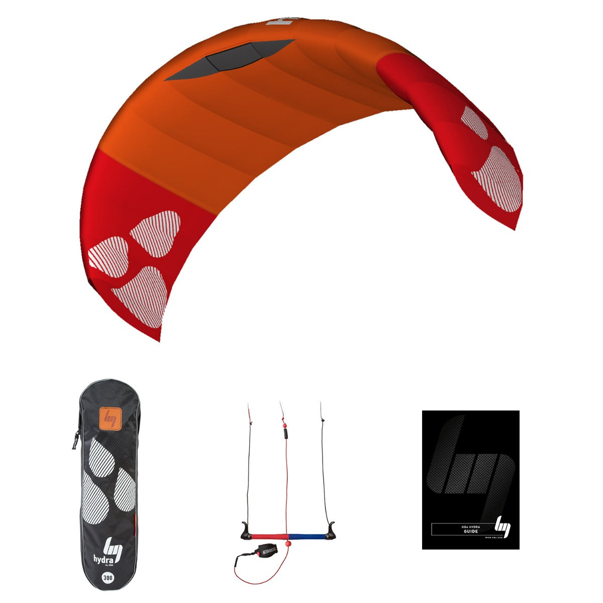 HQ4 Lenkmatte HQ4 Hydra 300 R2F Trainer Power Kite Lenkdrachen