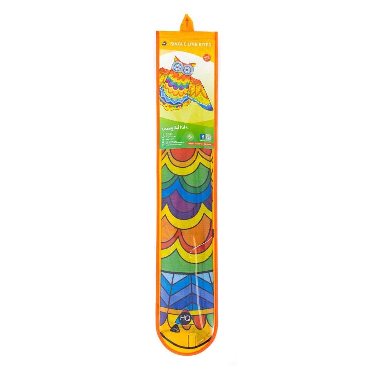 HQ Kinderdrachen Einleiner Drachen HQ Jazzy Owl Eule Kite 140 cm Flugdrache