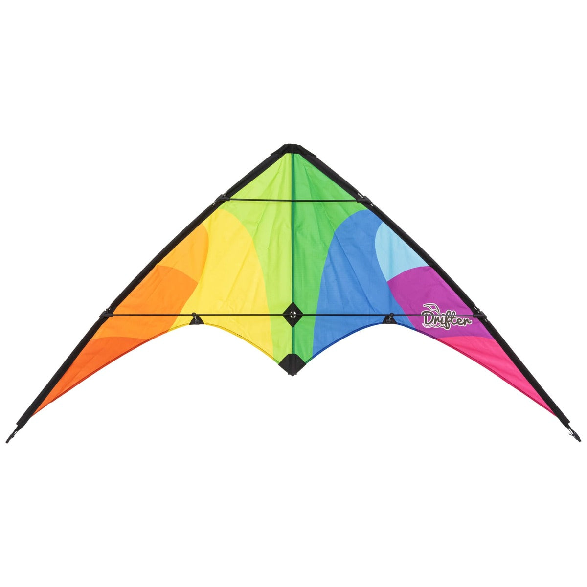 HQ Kinderdrachen Lenkdrachen Drachen HQ Drifter Rainbow 160 cm Flugdrachen