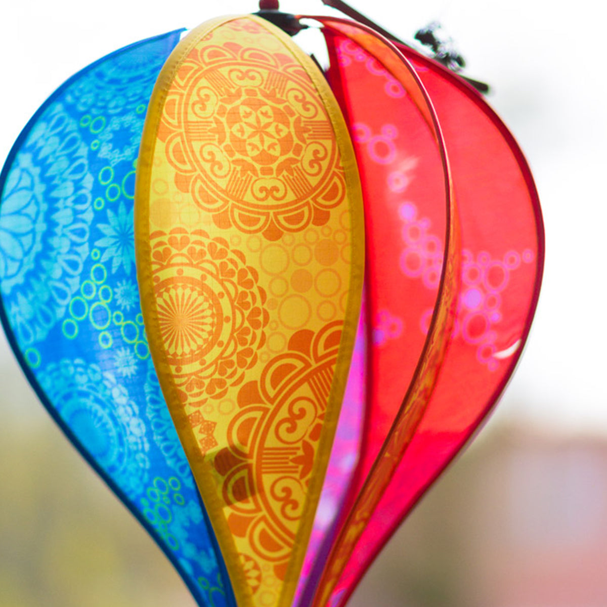 HQ Windspiel Heißluftballon HQ Hot Air Balloon Twist Victorian Style Windsack Garten Dekoration