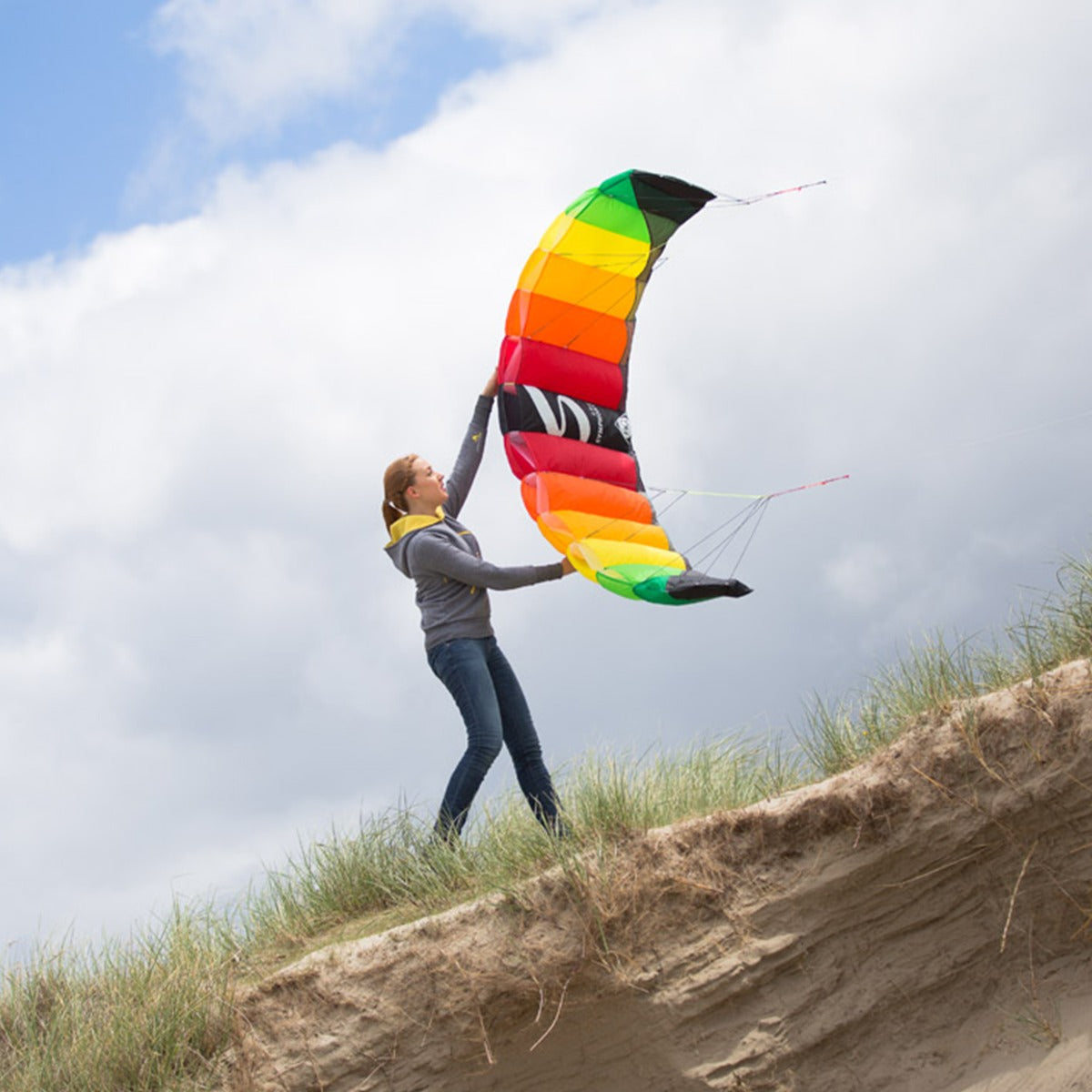HQ Lenkmatte HQ Symphony Pro 2.5 Rainbow Allround Lenkmatte 2 Leiner Kite Matte