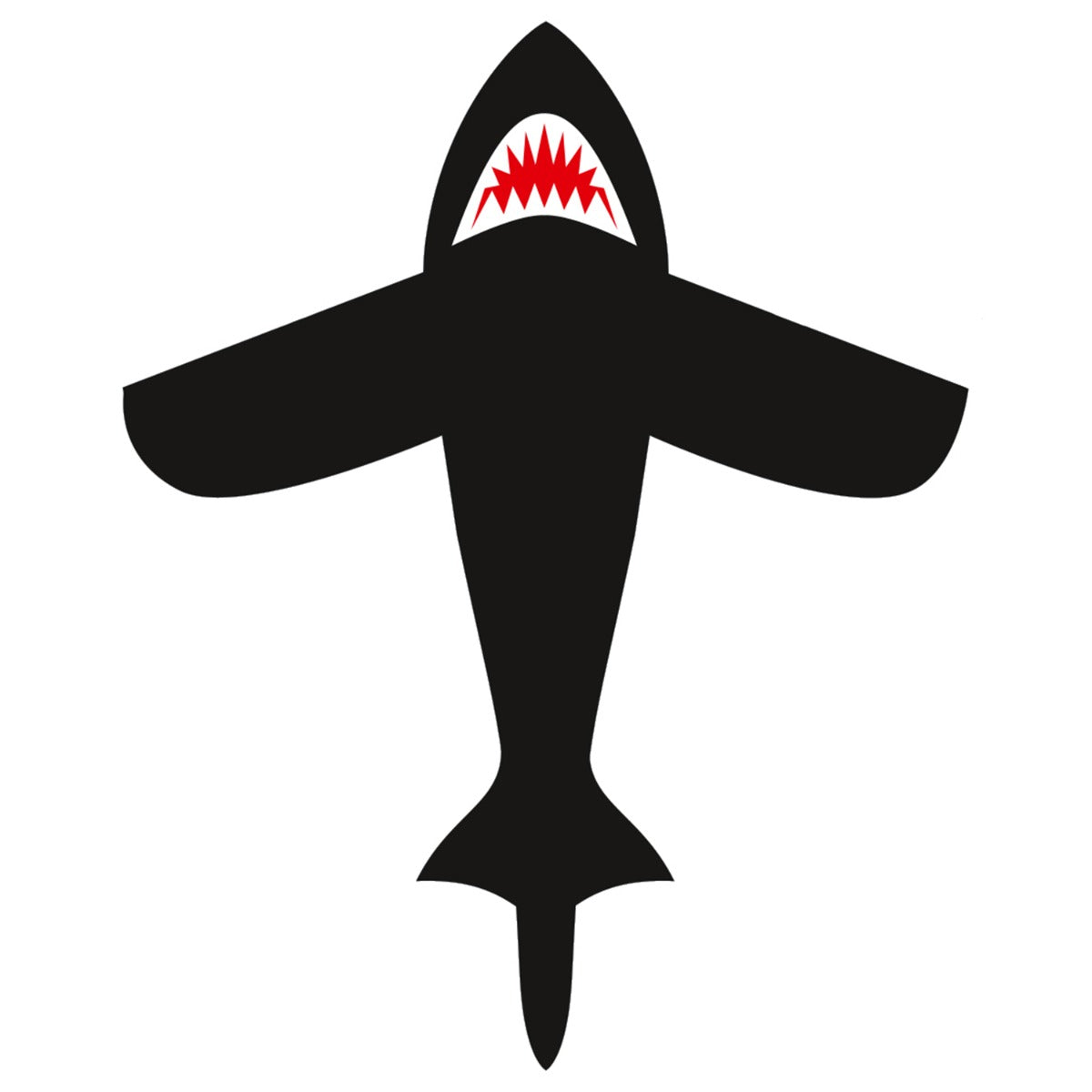 HQ Kinderdrachen Einleiner Drachen HQ Shark Kite 7 Hai 134 cm Flugdrache