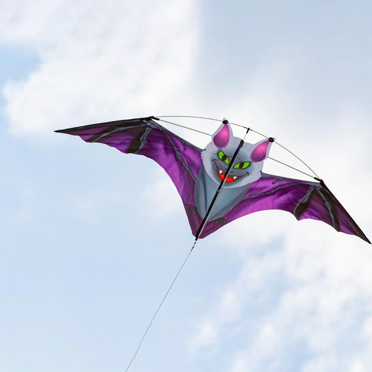 HQ Kinderdrachen Einleiner Drachen HQ Dark Fang Bat Fledermaus Flugdrachen