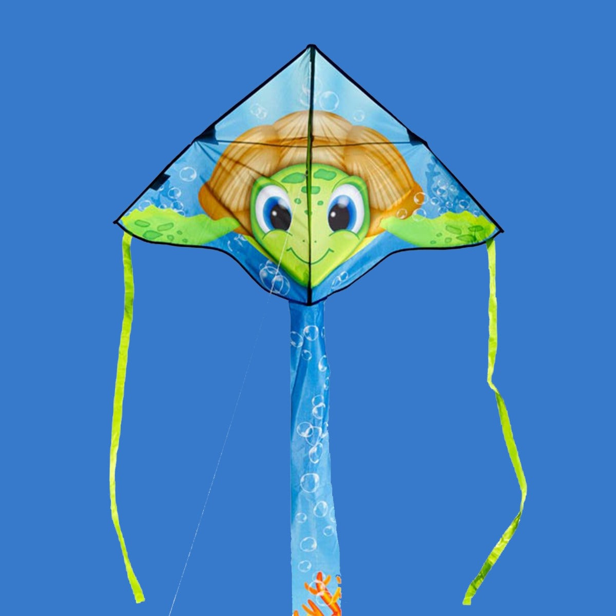 HQ Kinderdrachen Einleiner Drachen HQ Simple Flyer Sea Turtle 120 cm Flugdrachen