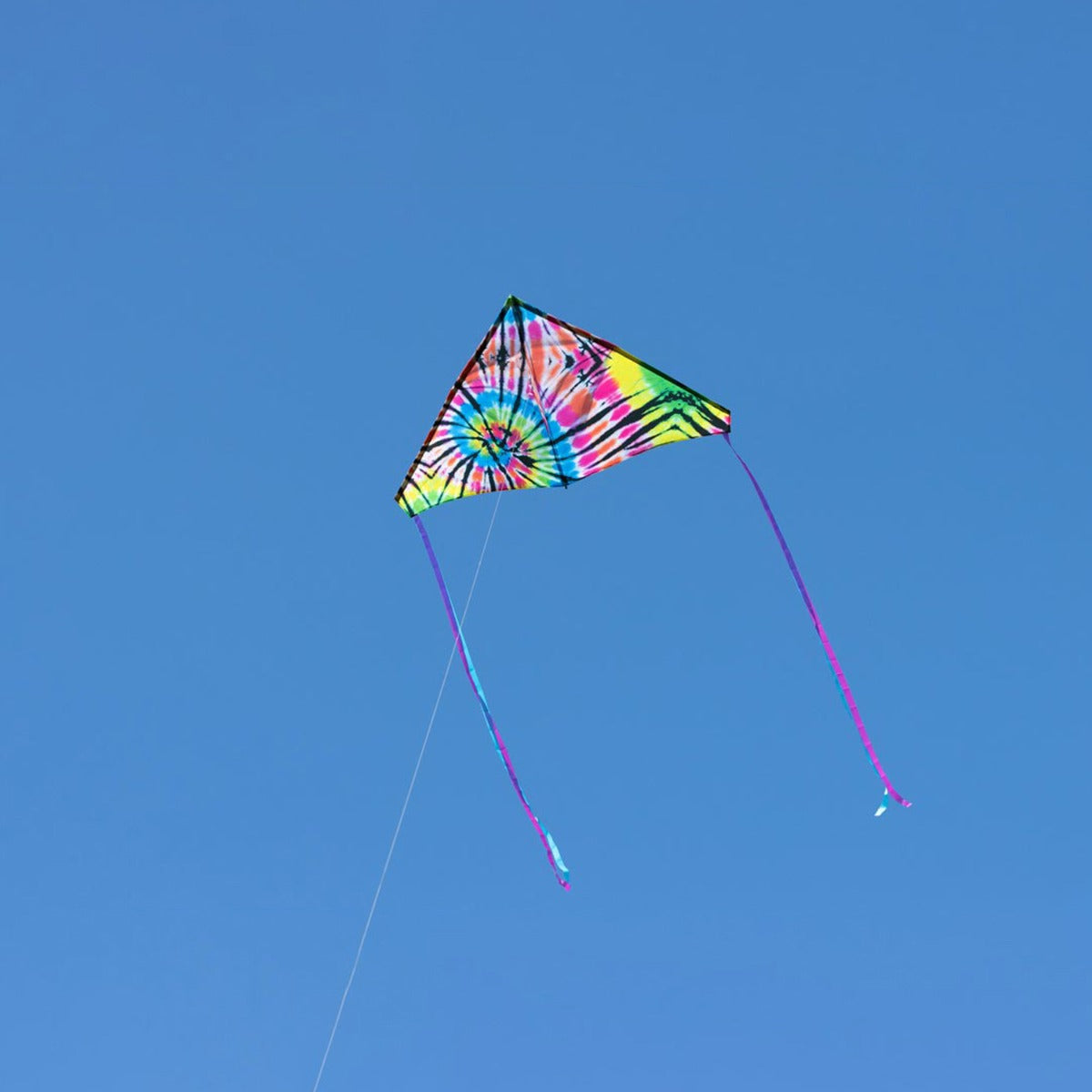 HQ Kinderdrachen Einleiner Drachen HQ Delta Tie Dye 140 cm Flugdrachen