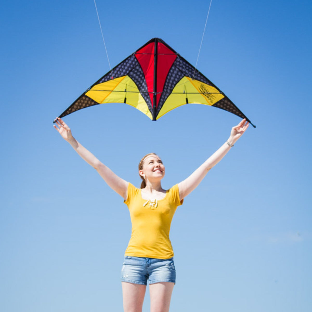 HQ Lenkdrachen HQ Quickstep II Graphite Allround Drachen Flugdrachen