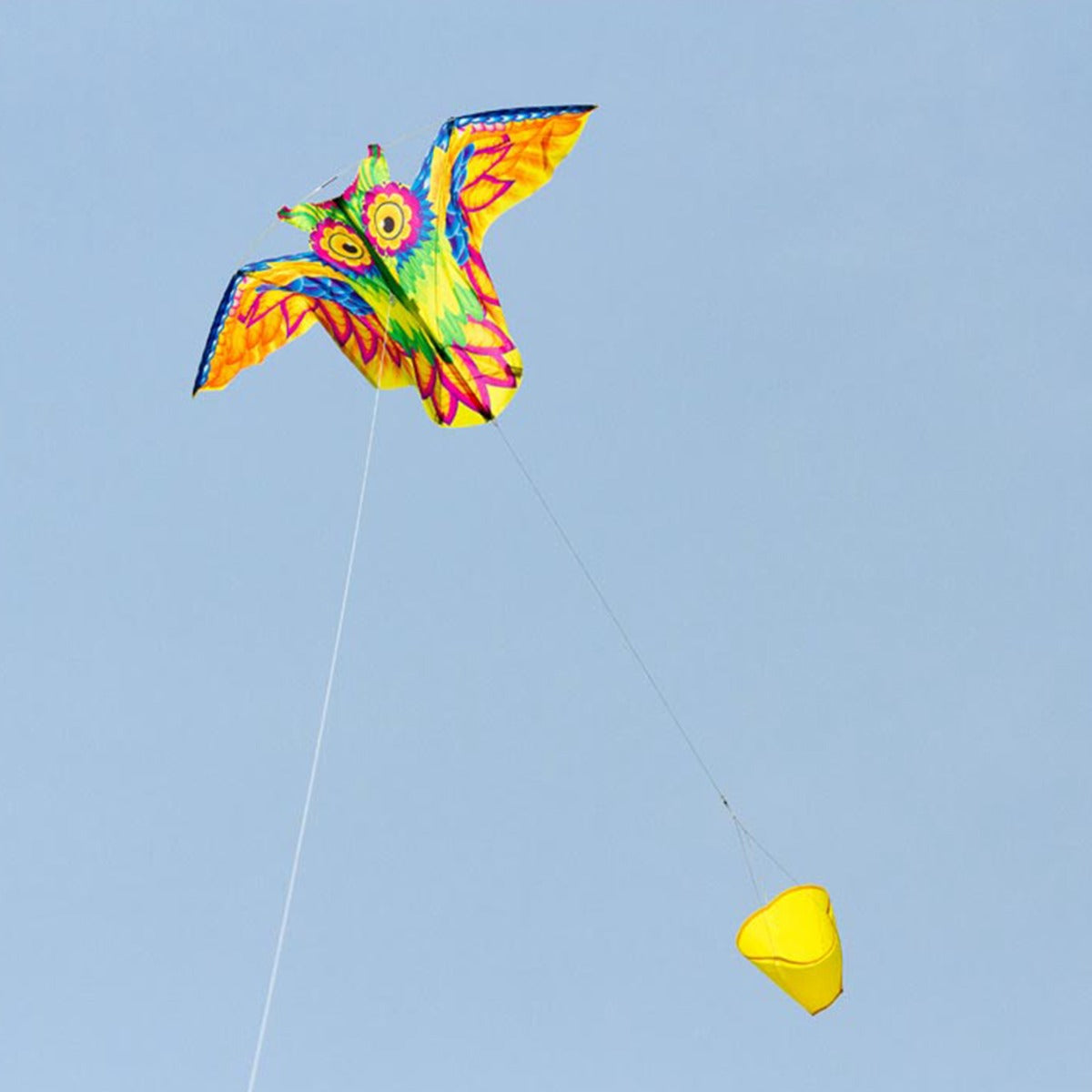 HQ Kinderdrachen Einleiner Drachen HQ Owl Kite 113 cm Flugdrachen