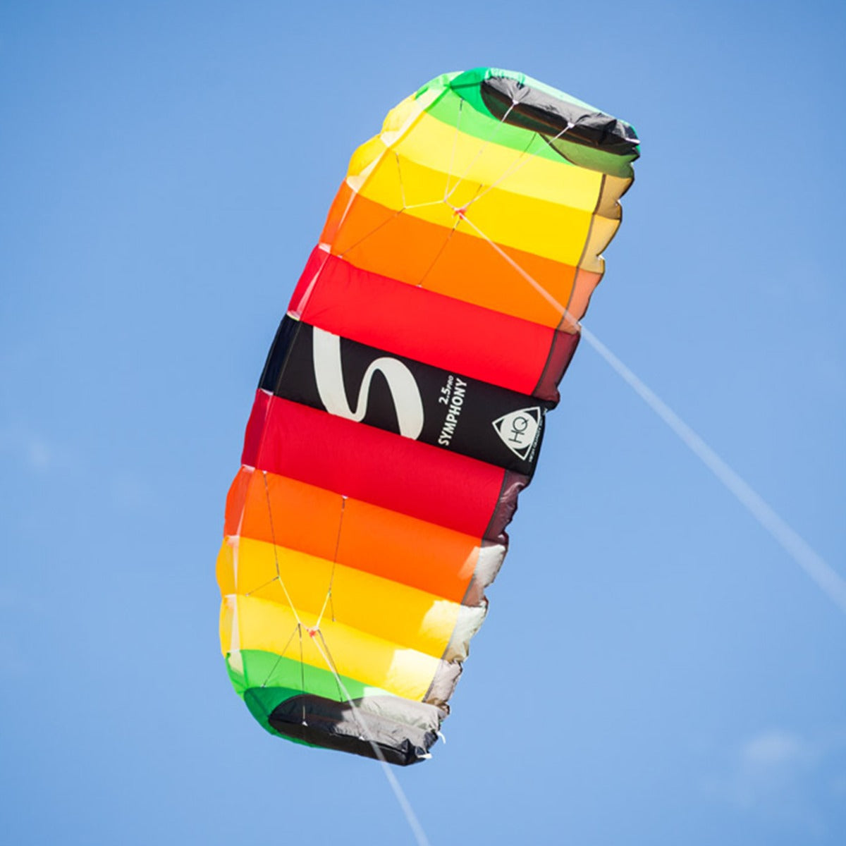 HQ Lenkmatte HQ Symphony Pro 2.5 Rainbow Allround Lenkmatte 2 Leiner Kite Matte