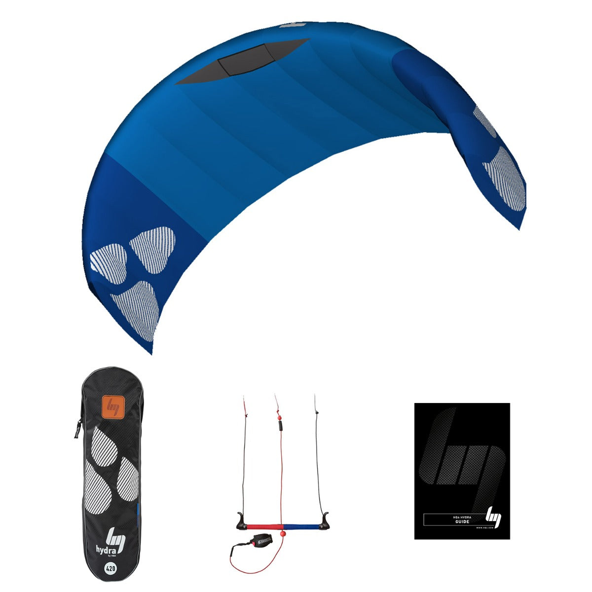 HQ4 Lenkmatte HQ4 Hydra 420 R2F Trainer Power Kite Lenkdrachen